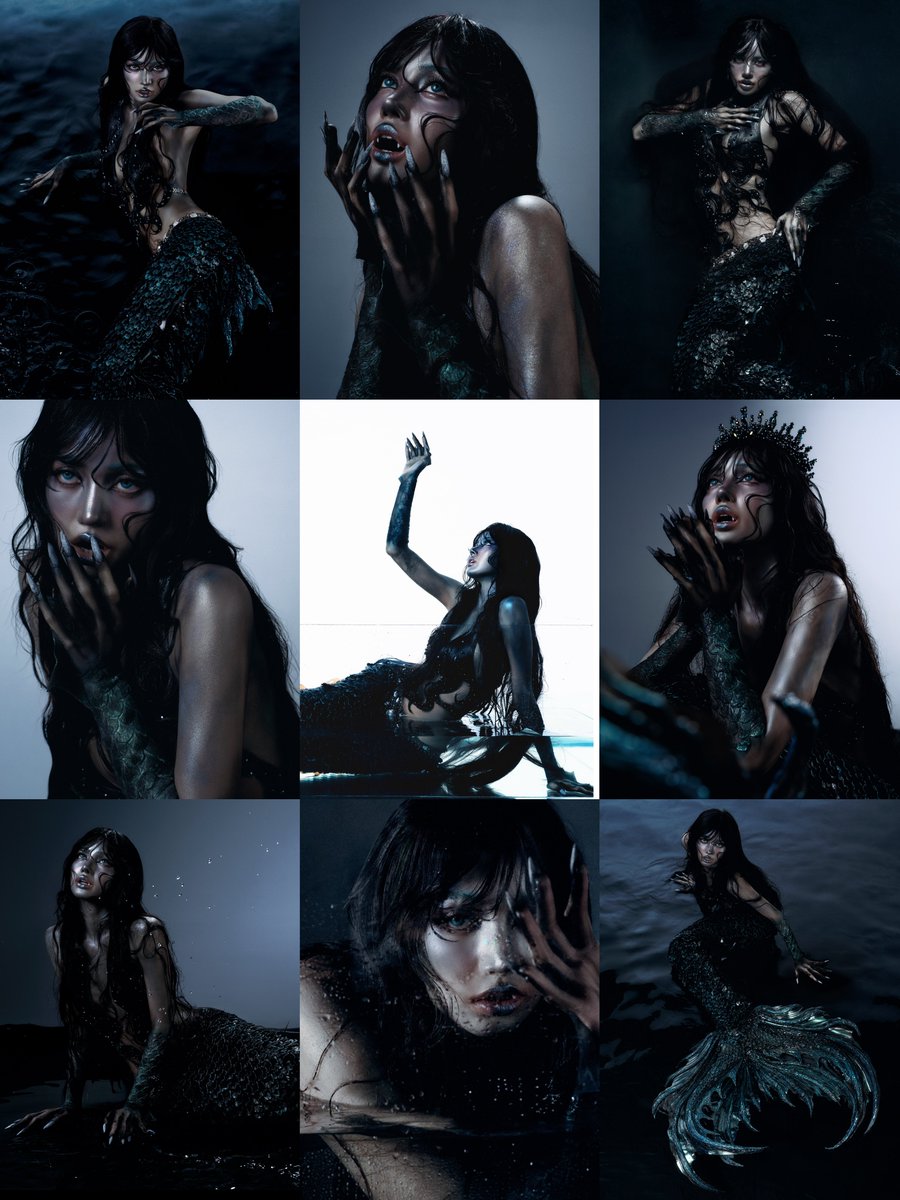 Lisa hoá thân làm Siren cho Halloween 2026.