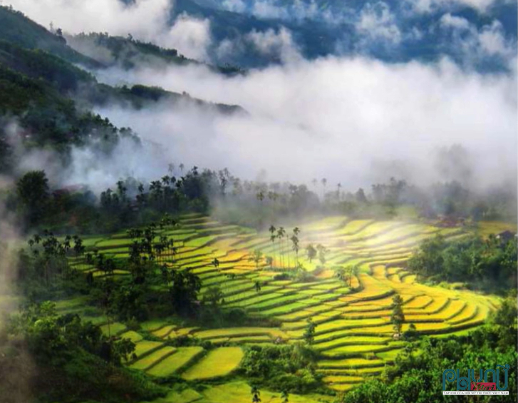 Bình minh tuyệt đẹp ở xã Sơn Tây Thượng.