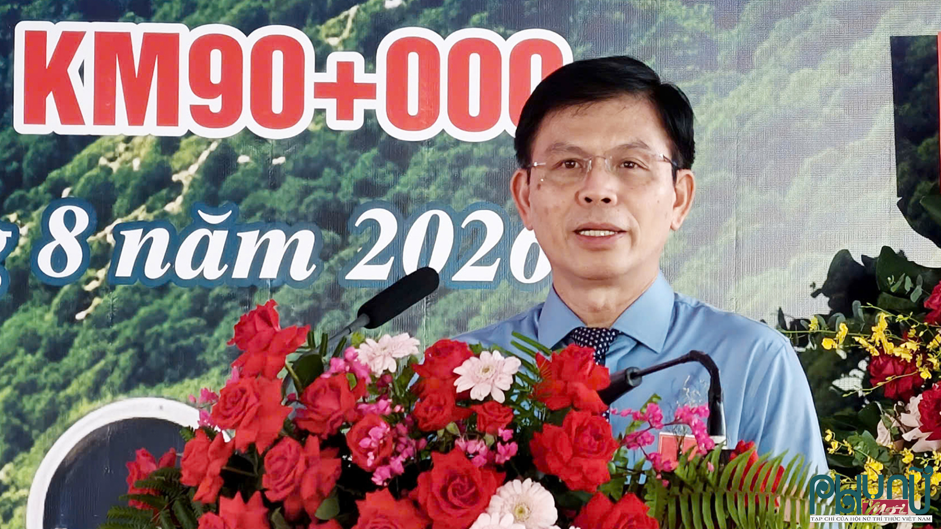 Ông Lê Anh Tuấn, Thứ trưởng Bộ Xây dựng phát biểu tại buổi lễ khởi công.