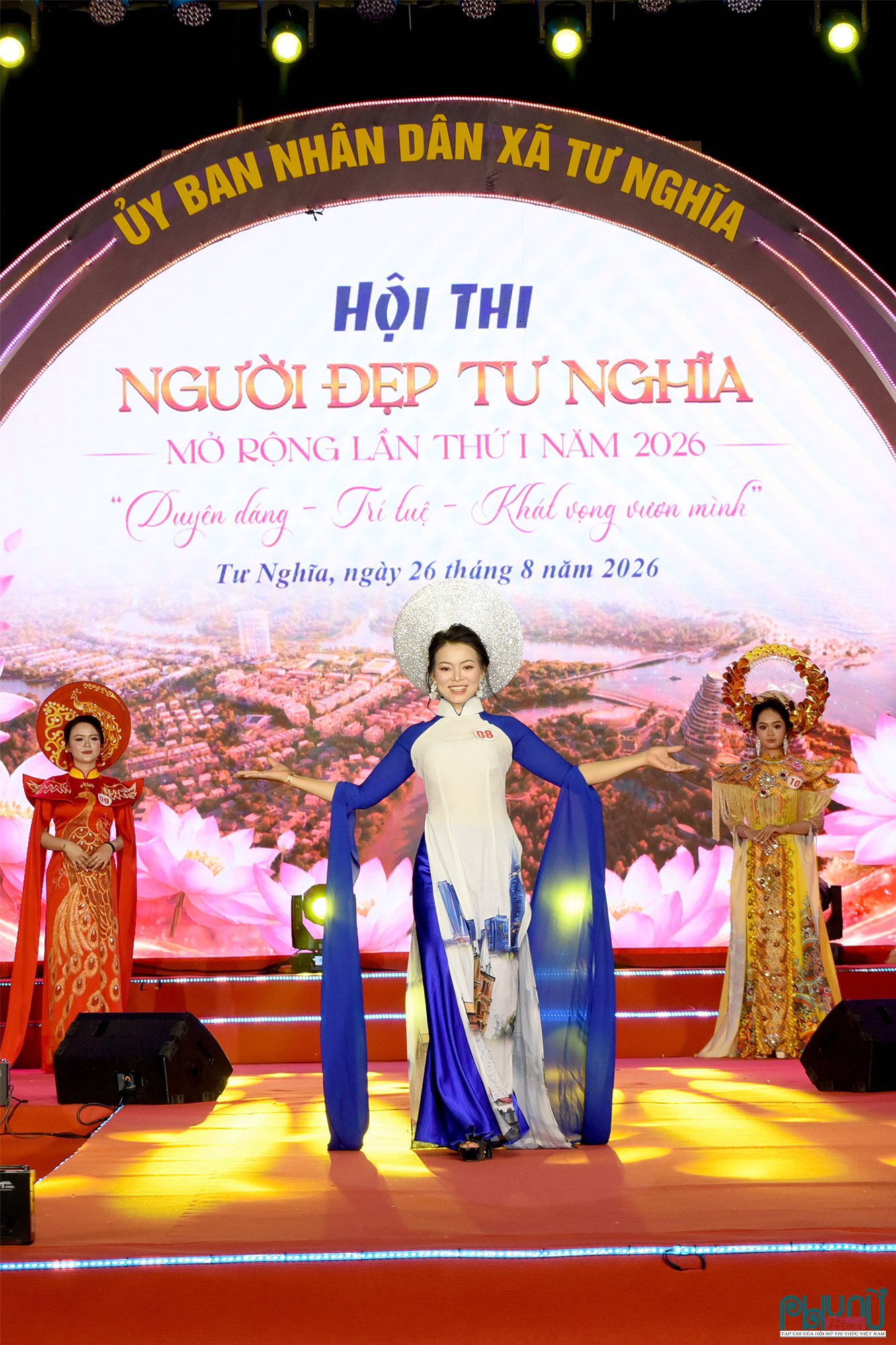 Quảng Ngãi tôn vinh vẻ đẹp phụ nữ trẻ bản lĩnh, giàu lòng nhân ái