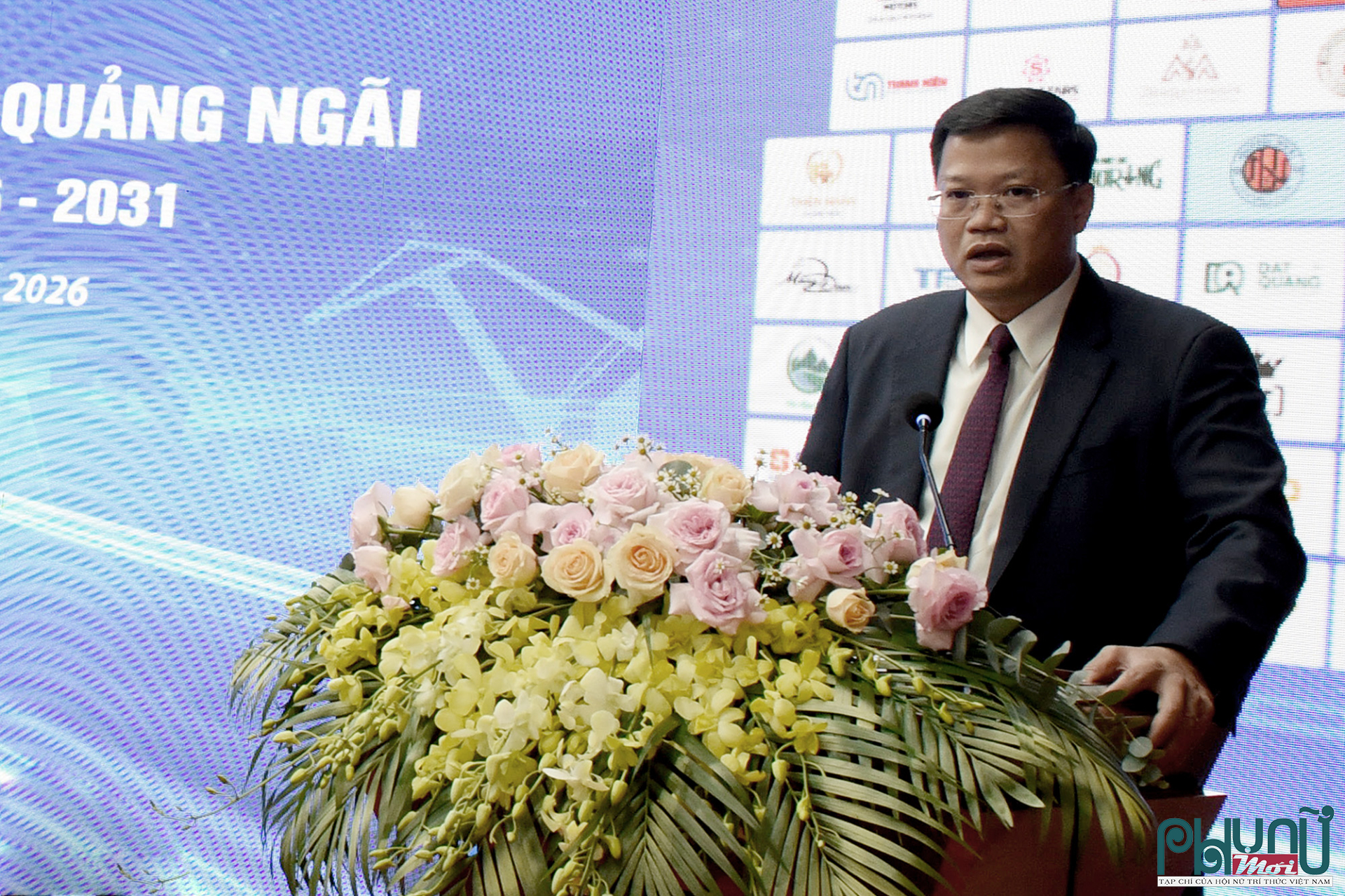 Ông Nguyễn Đức Tâm, Chủ tịch UBND tỉnh Quảng Ngãi phát biểu chỉ đạo Đại hội.