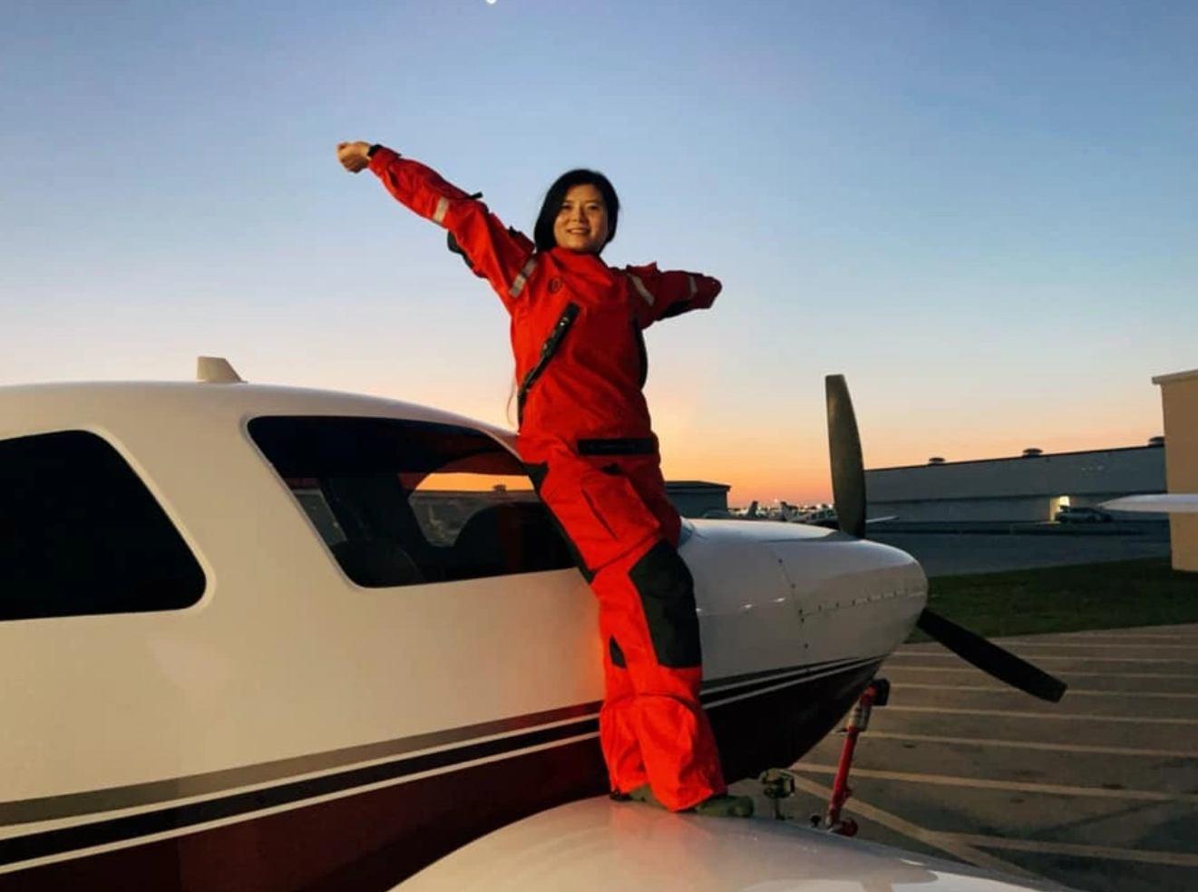 Nữ phi công gốc Việt Anh-Thu Nguyen, 44 tuổi, đã tử nạn tại Greenwood, Indiana
