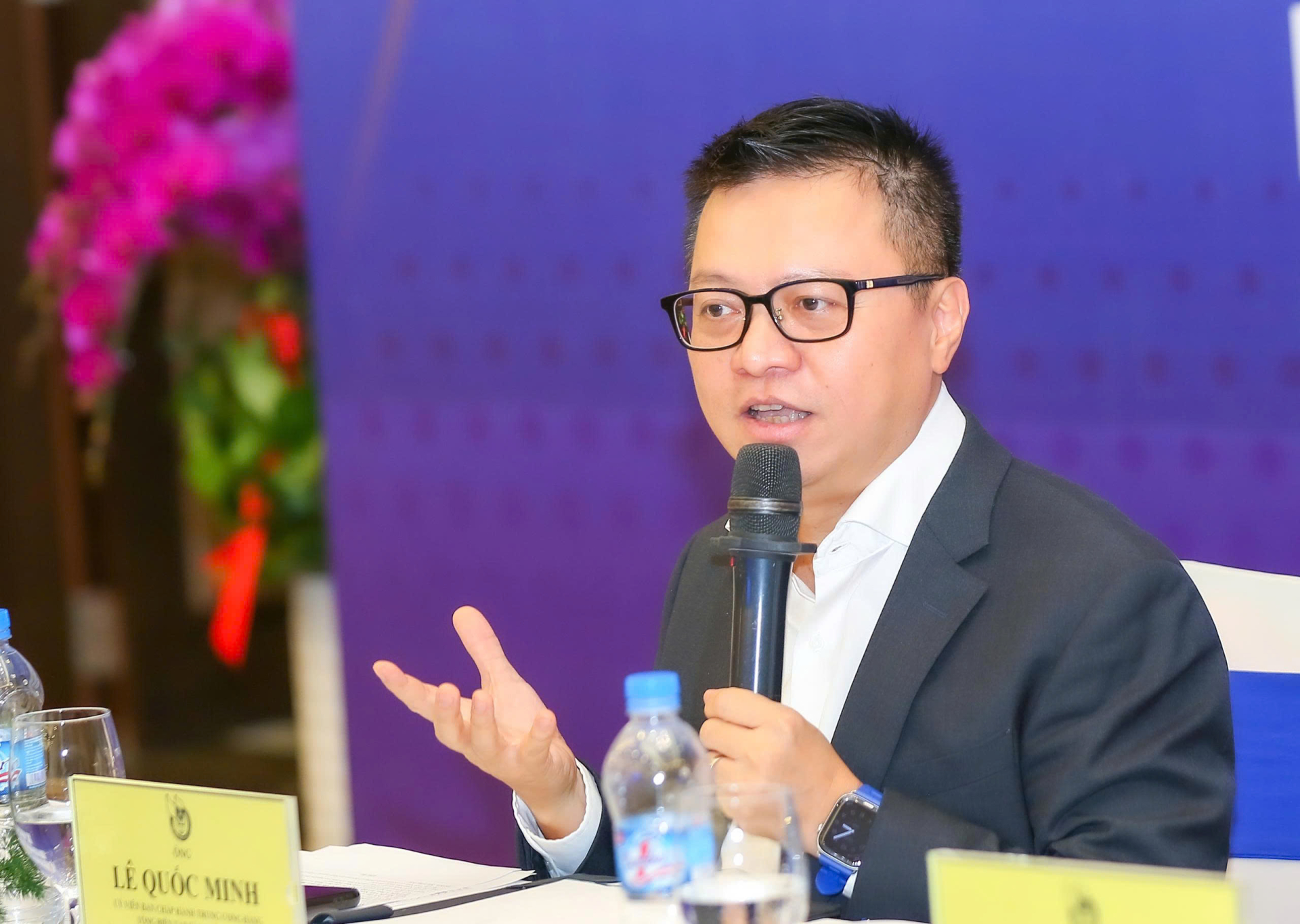 Chủ tịch Hội Nhà báo Việt Nam, Lê Quốc Minh chia sẻ về Công nghệ báo chí của tương lai.