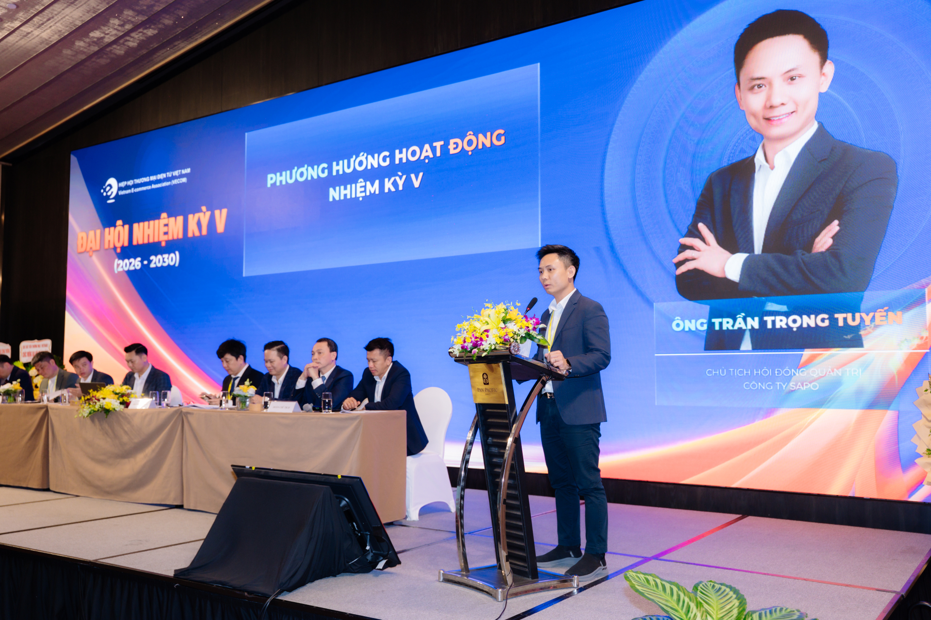 Ông Trần Trọng Tuyến - Chủ tịch thường trực VECOM