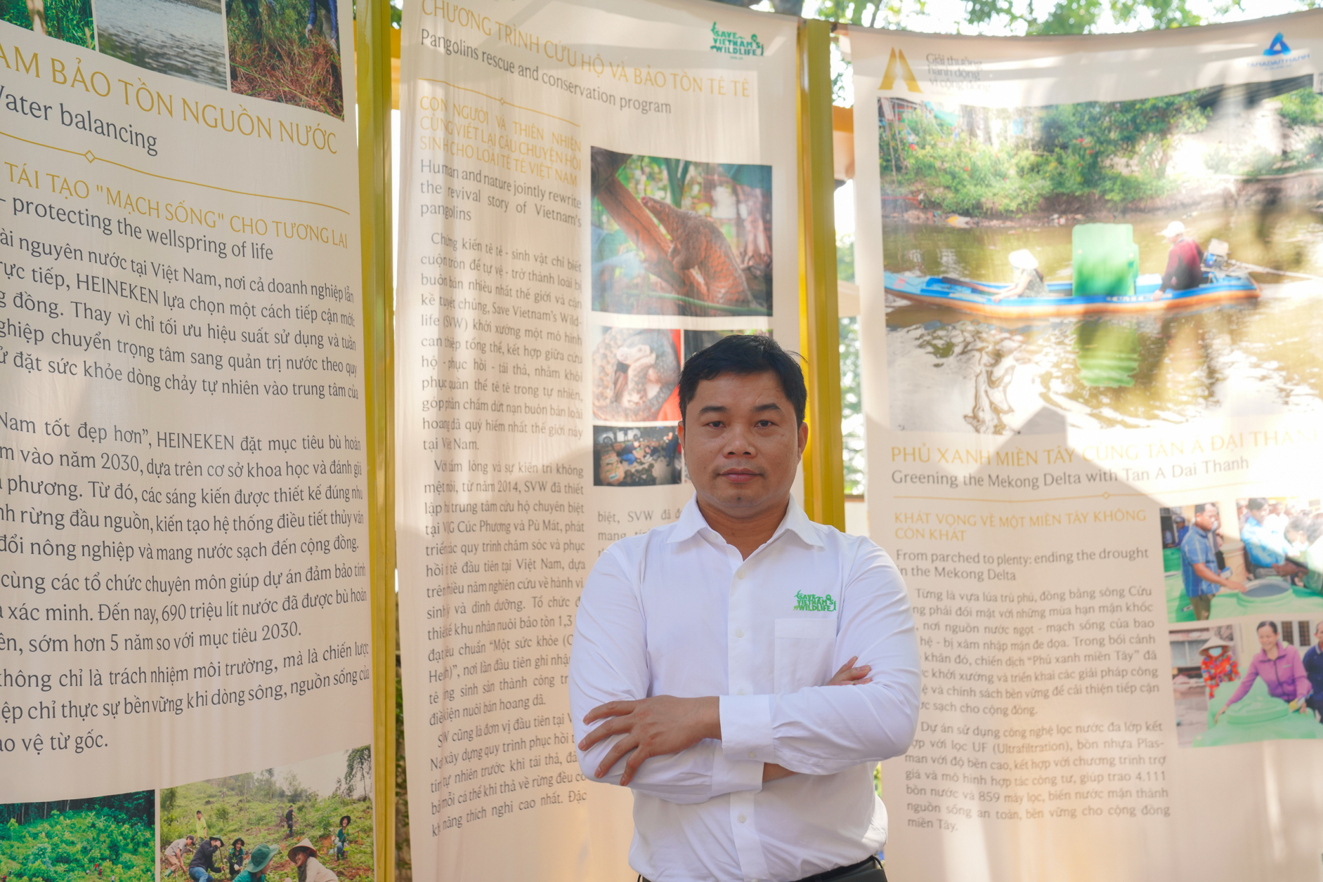 Ông Nguyễn Văn Thái – Giám đốc Save Vietnam’s Wildlife (SVW)