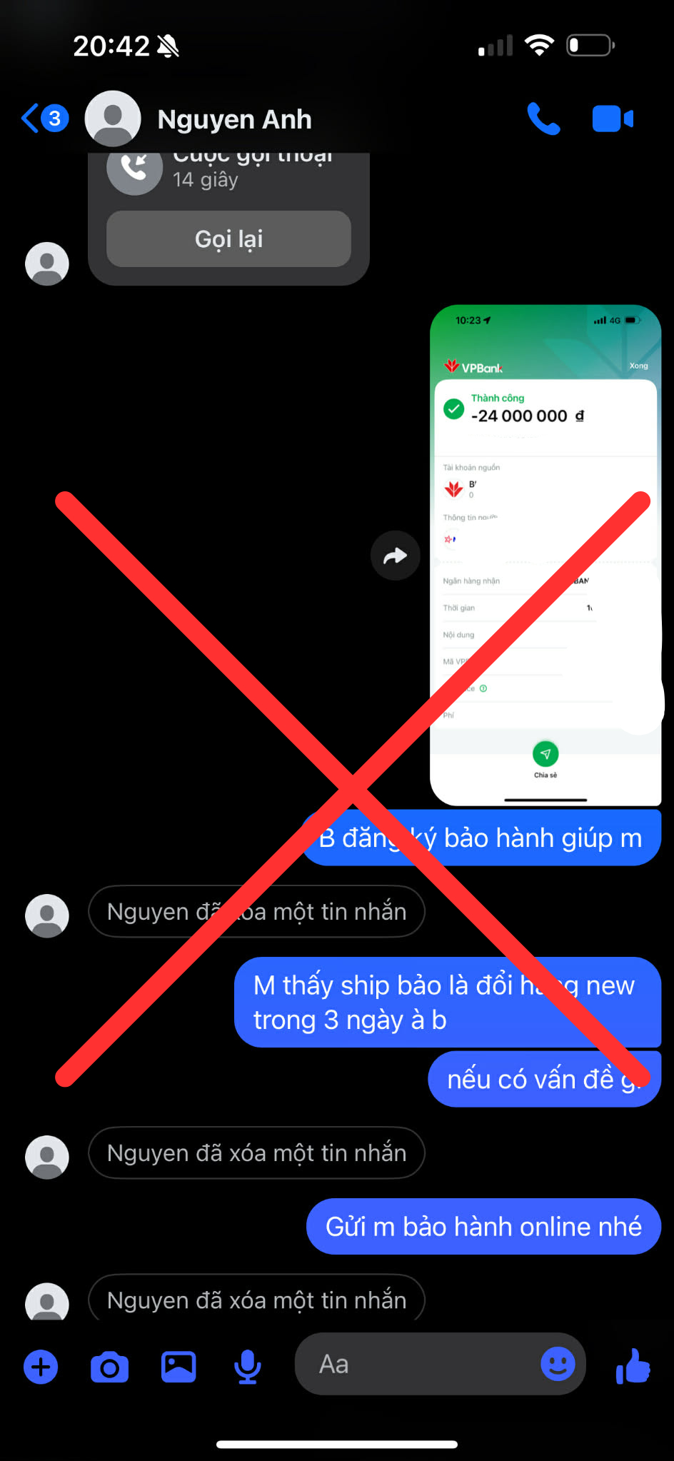 Bỏ 24 triệu mua máy lọc không khí, người phụ nữ ngớ người khi nhận hàng, chuyển tiền xong lại bị đòi thêm