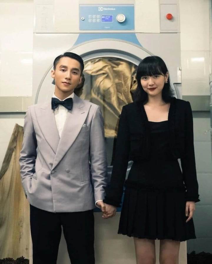 Sơn Tùng và Hải Tú.