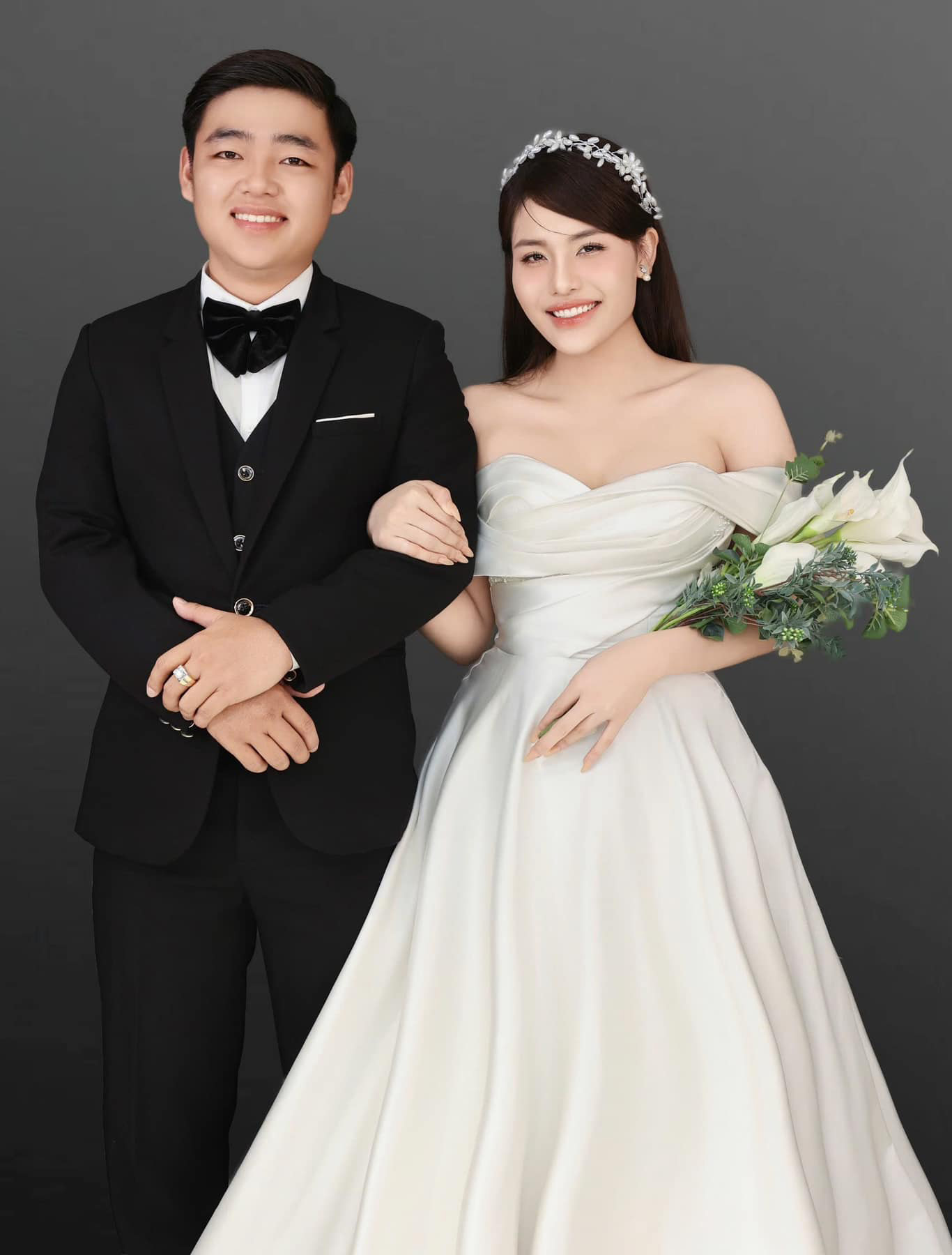 Cặp đôi Thành Tín và Minh Thư. 