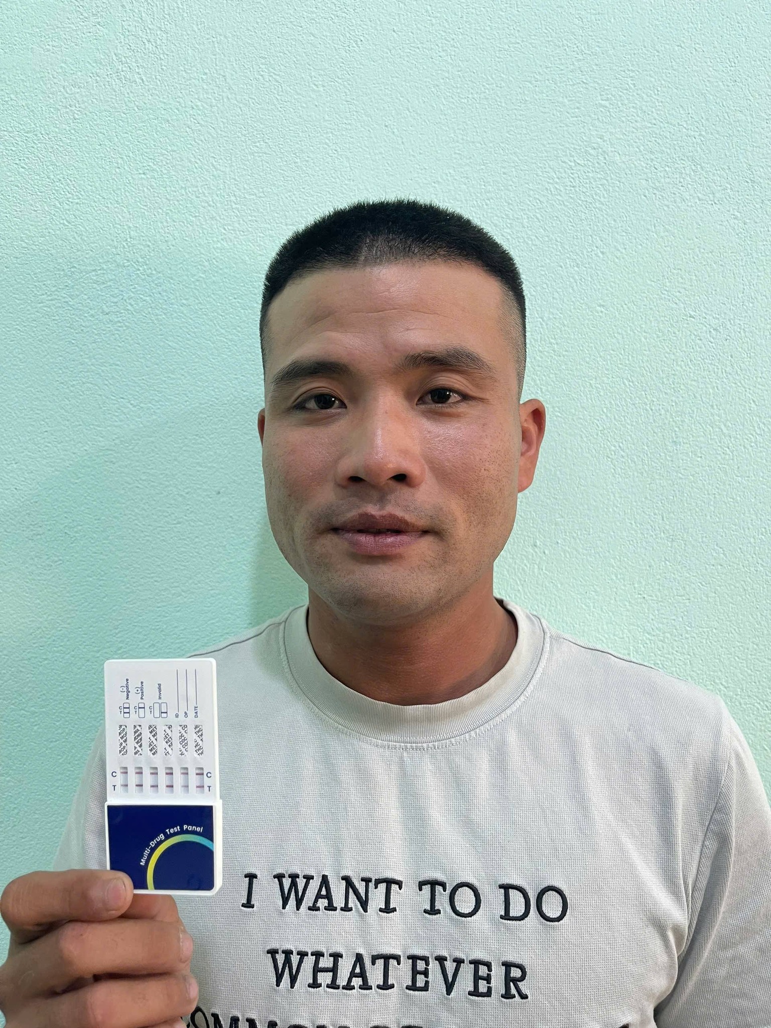 Đối tượng Đoàn Hát Vang (Ảnh: Công an xã Xuân Phú).