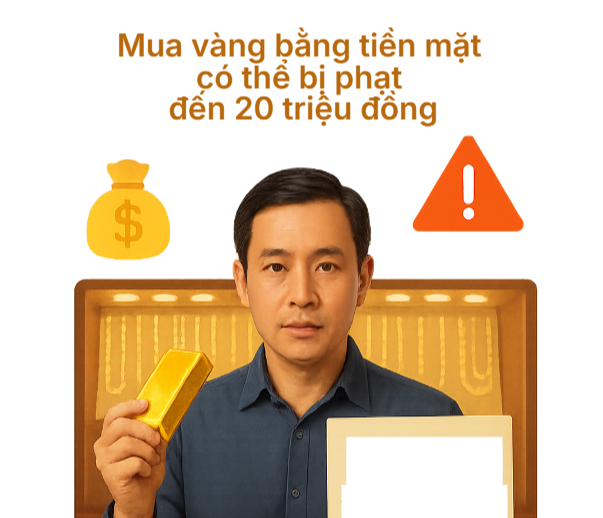 Sắp tới, người mua vàng bị phạt tới 20 triệu đồng nếu vi phạm điều này