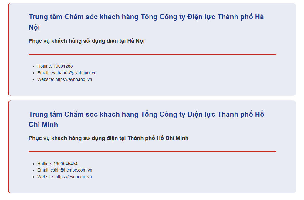 Thông báo khẩn tới những người nhận được cuộc gọi thông báo thu phí của EVN từ đầu số 1900.292900