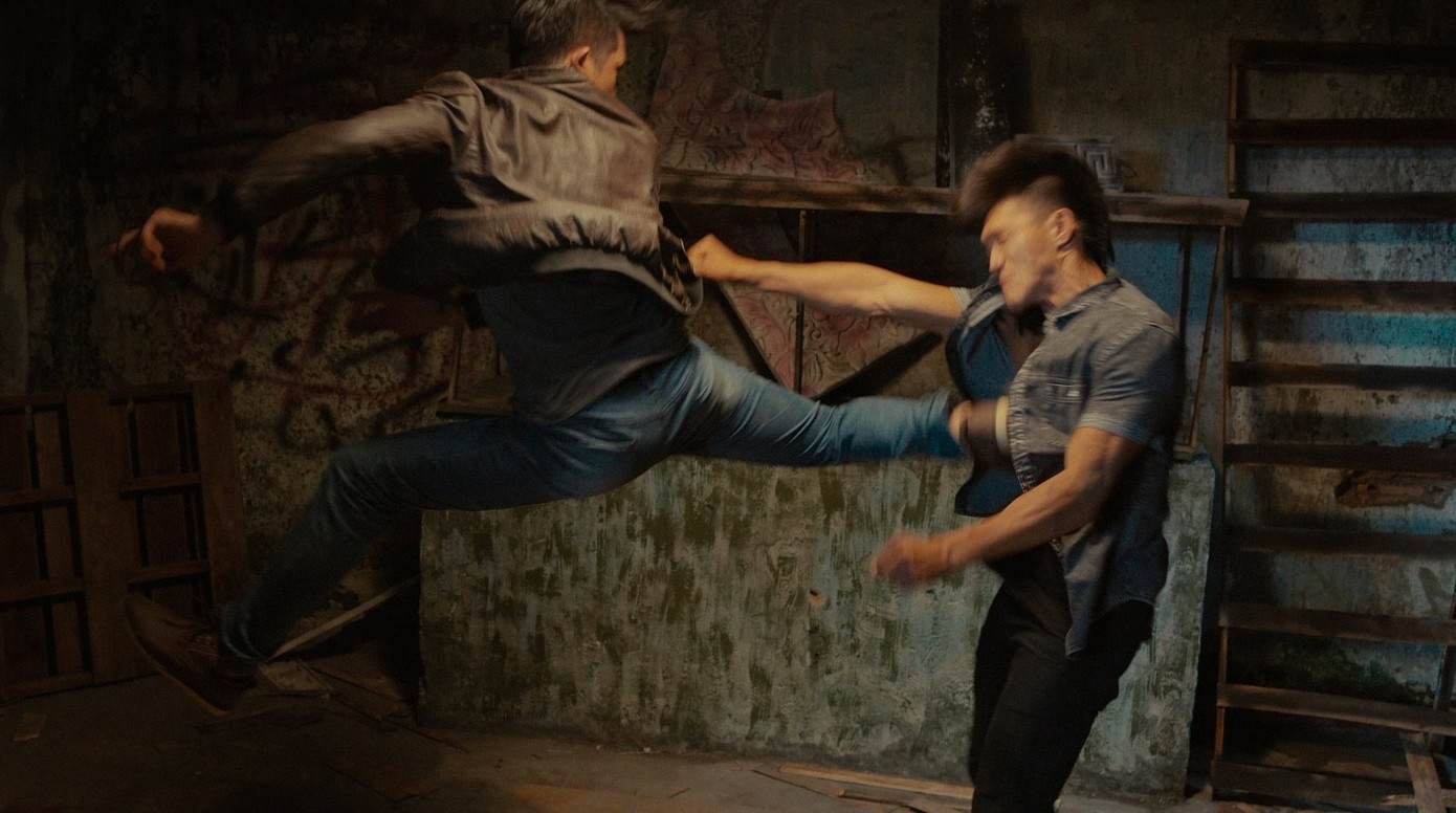 Một cảnh trong phim của Nguyễn Trần Duy Nhất và Longka.