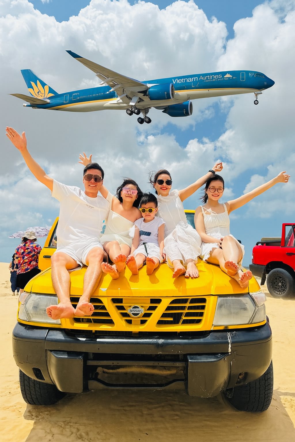 Anh Dũng và gia đình nhỏ của mình.