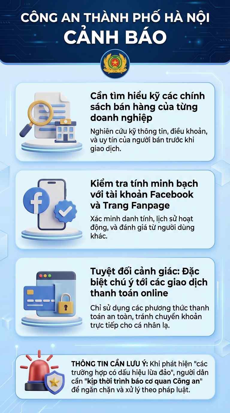 Công an cảnh báo