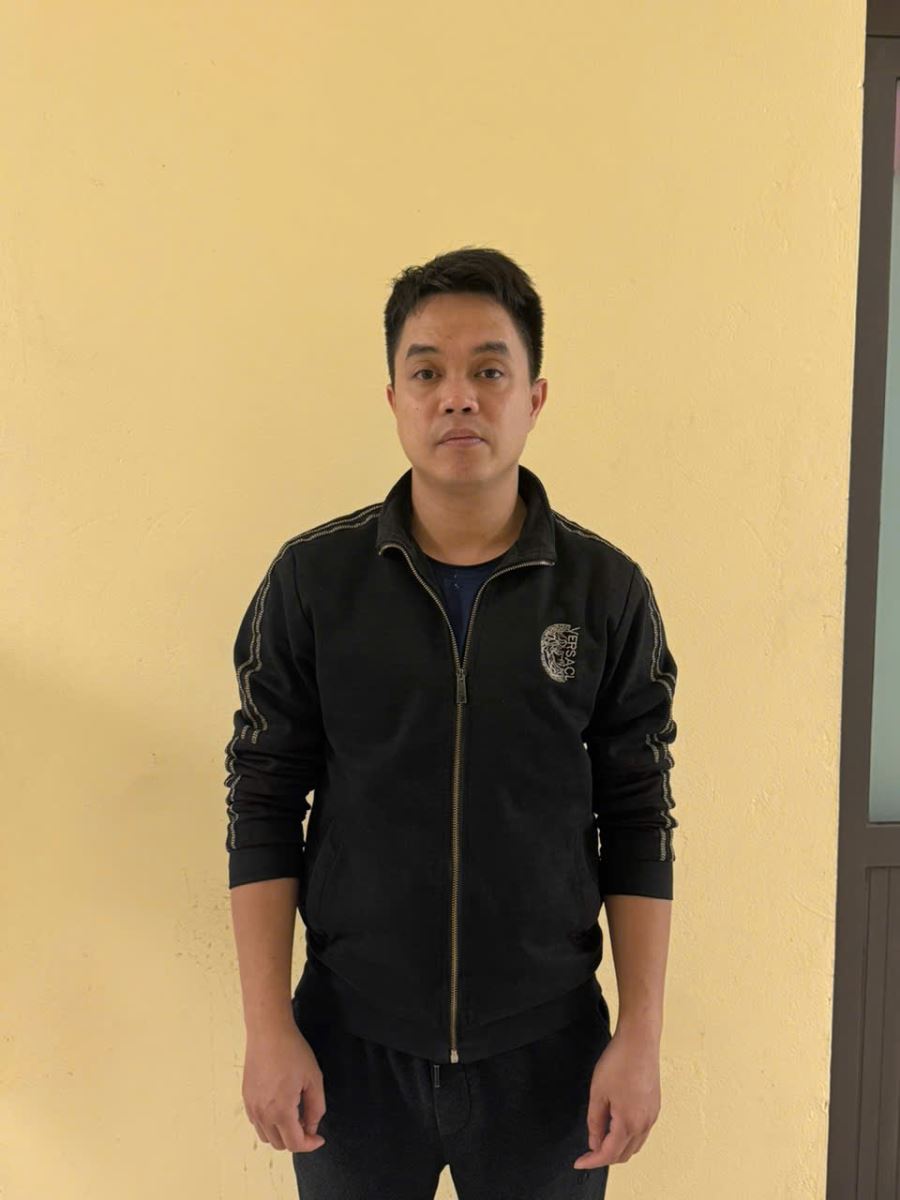 Bị can Nguyễn Minh Quang tại Cơ quan Công an. Ảnh: CA Phú Thọ