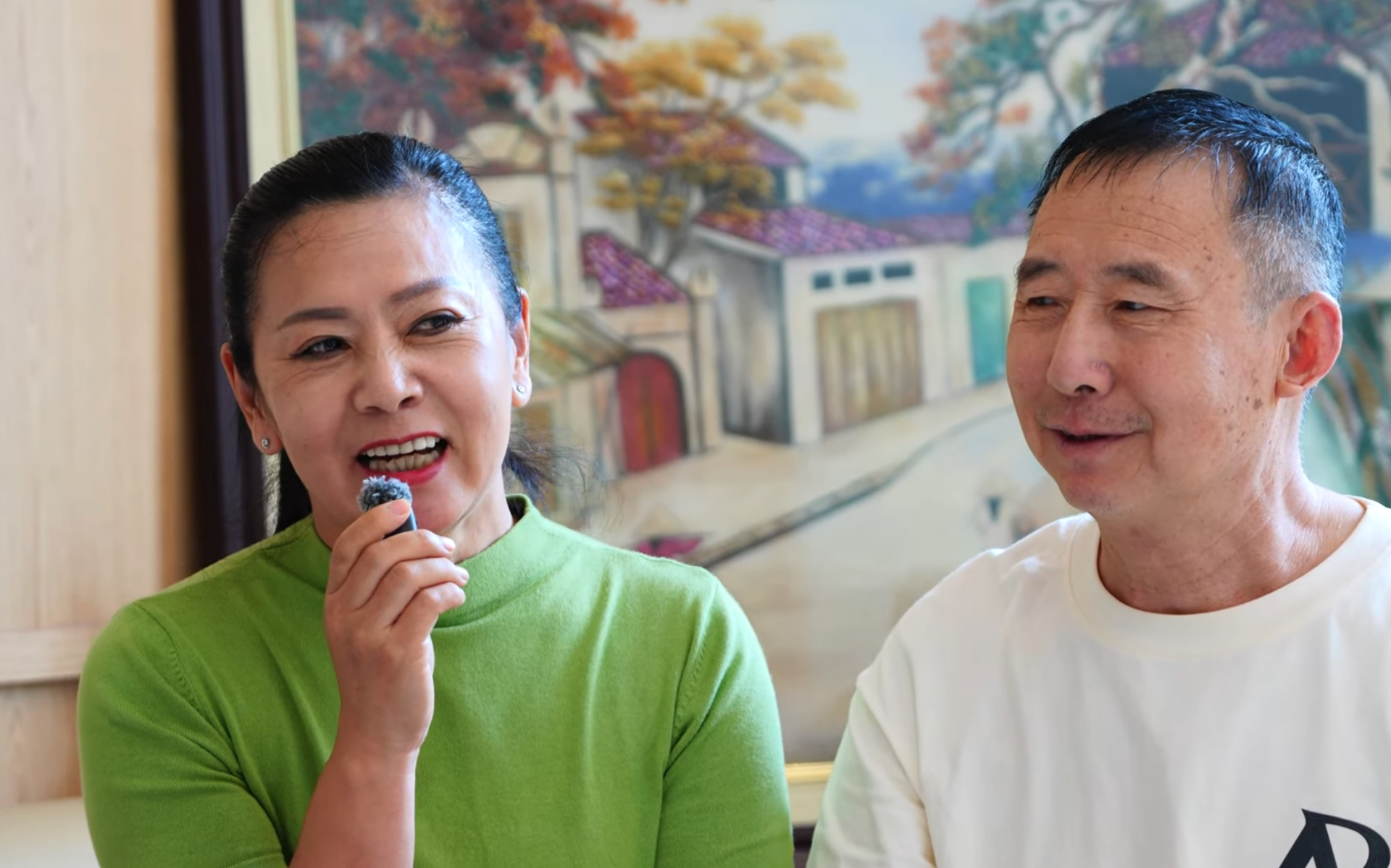 Bố mẹ Kiều rất yêu quý con dâu.