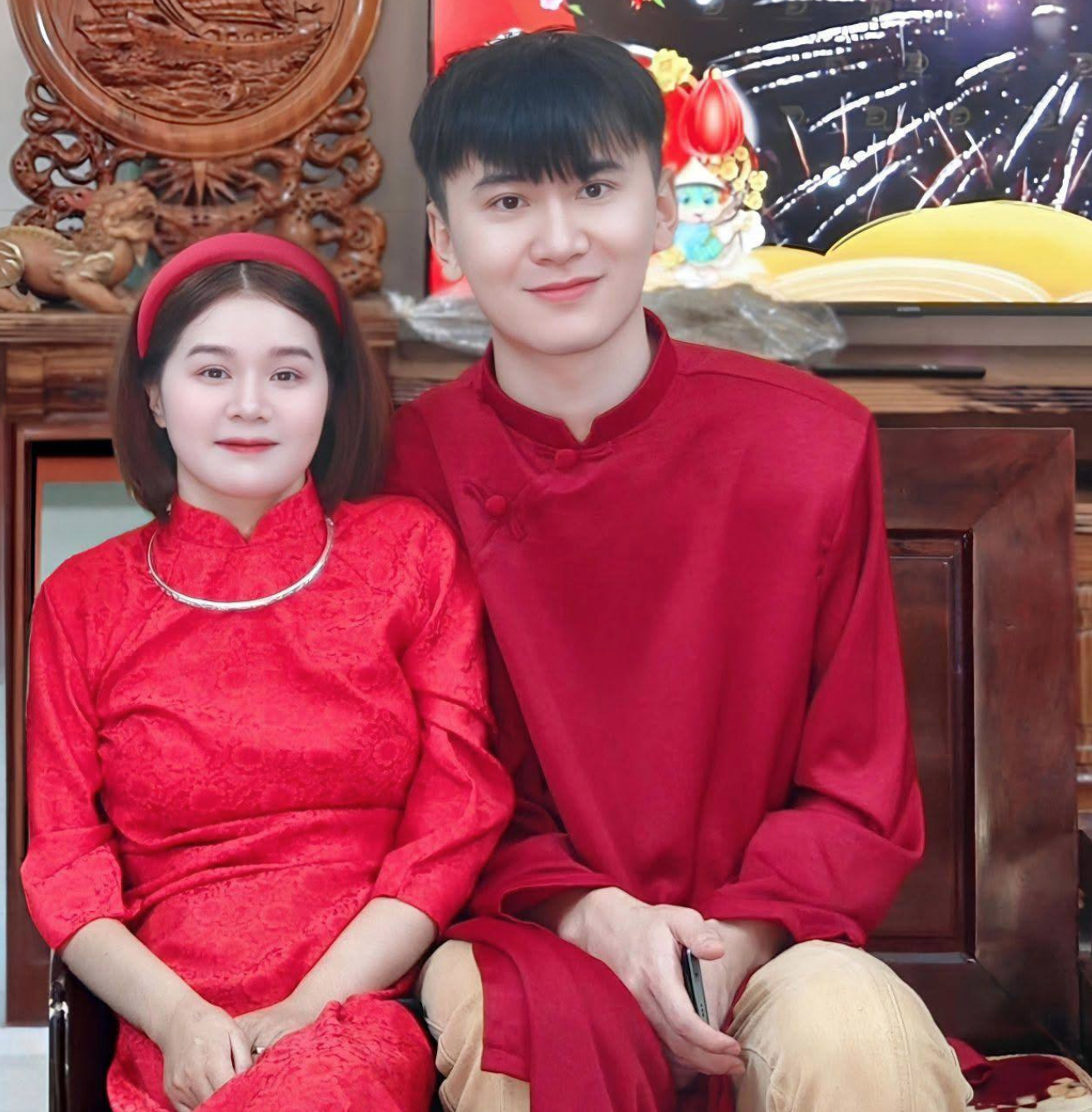 Cặp đôi Thu Thúy và Trấn Kiều.