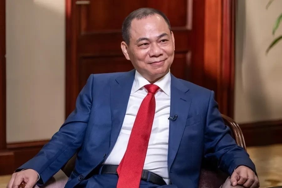 Tỷ phú Phạm Nhật Vượng - Chủ tịch Tập đoàn Vingroup. Ảnh: VIC