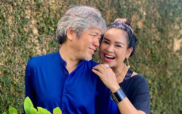 Thanh Lam và chồng sắp cưới.