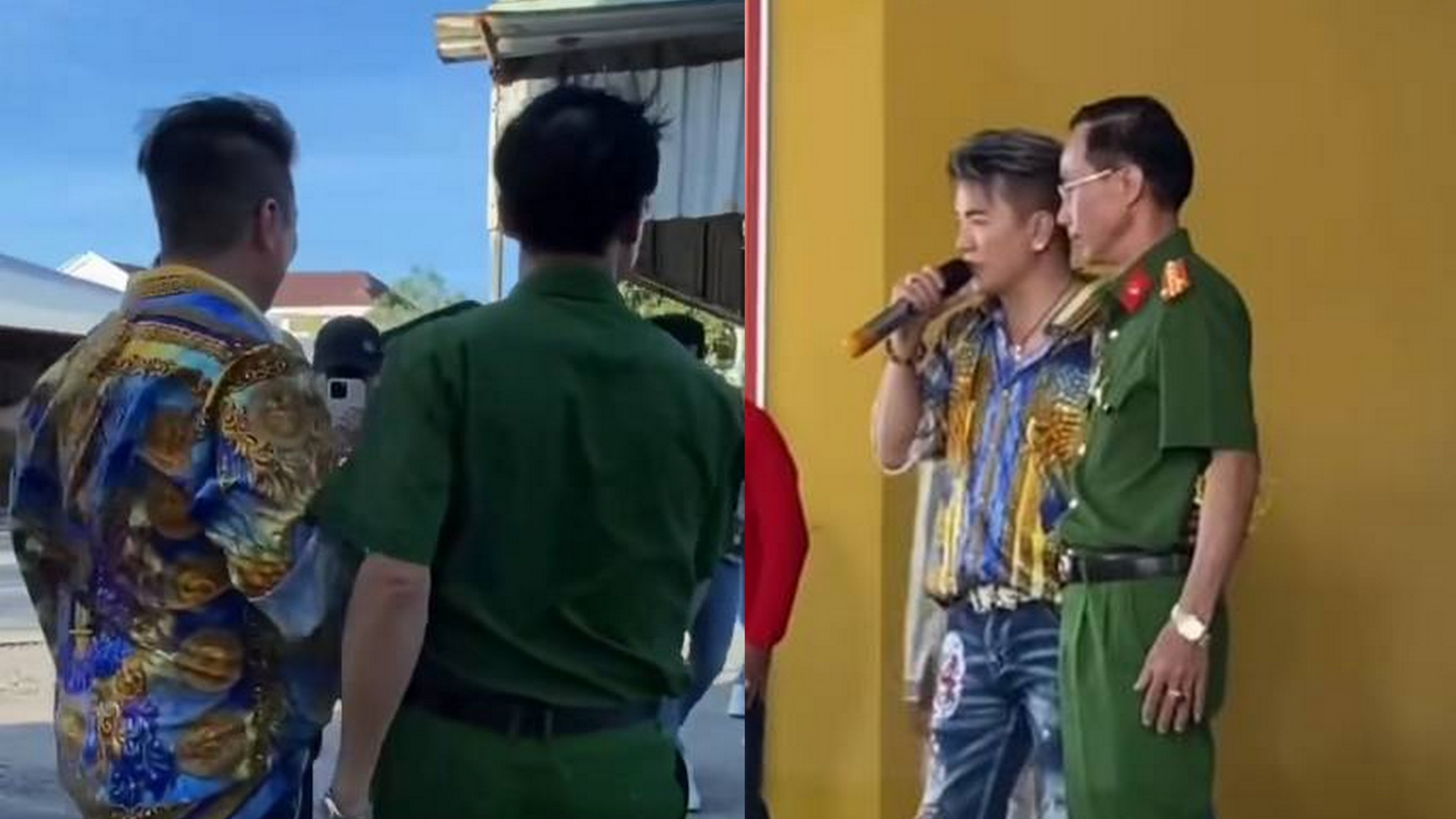 Đàm Vĩnh Hưng tại trại giam Bến Giá.