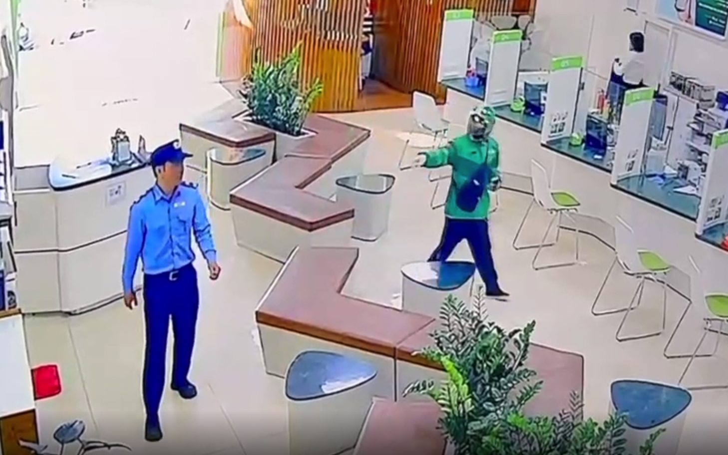 Thời điểm vụ cướp xảy ra 