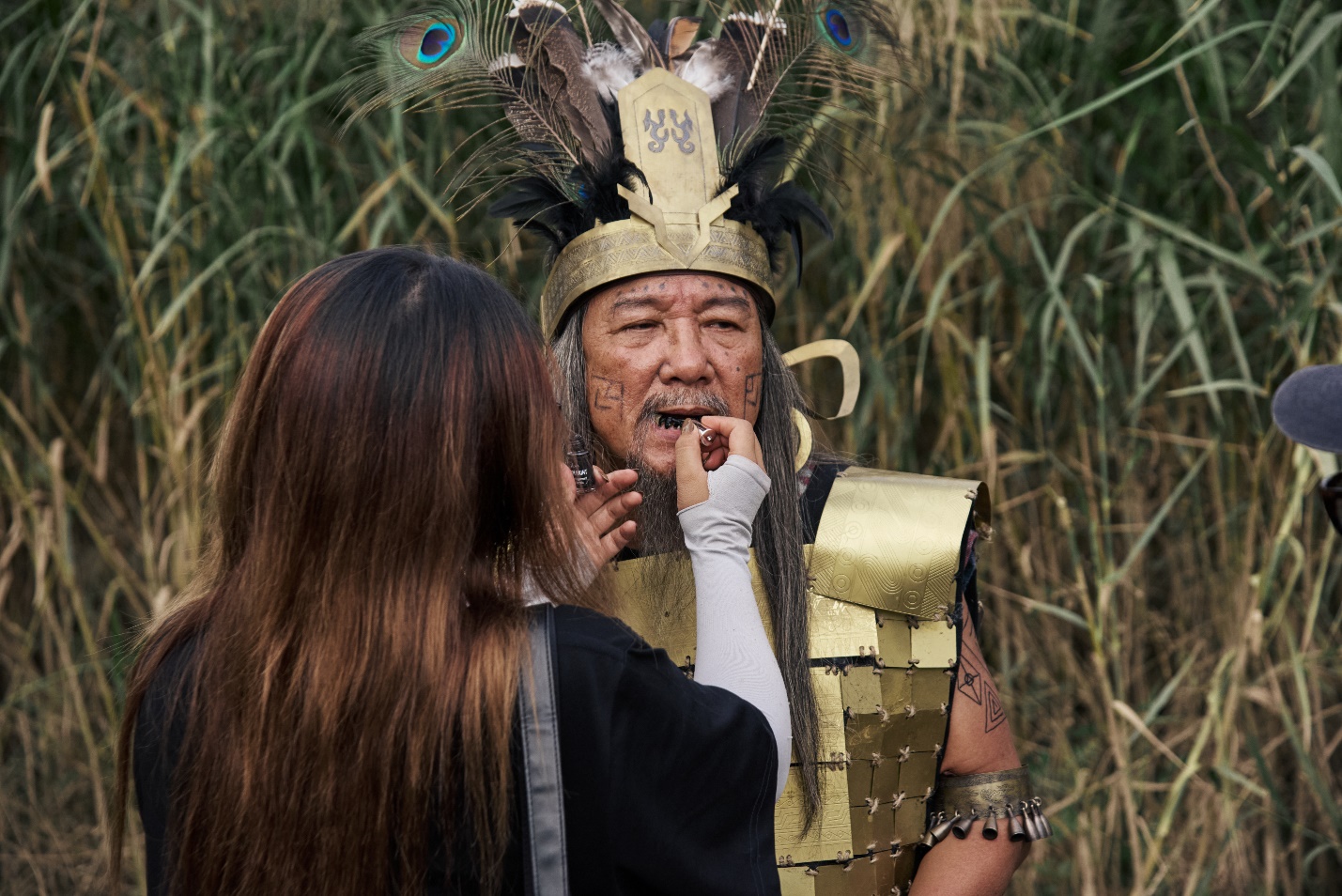 Nghệ sĩ Trọng Trinh vào vai Vua Hùng