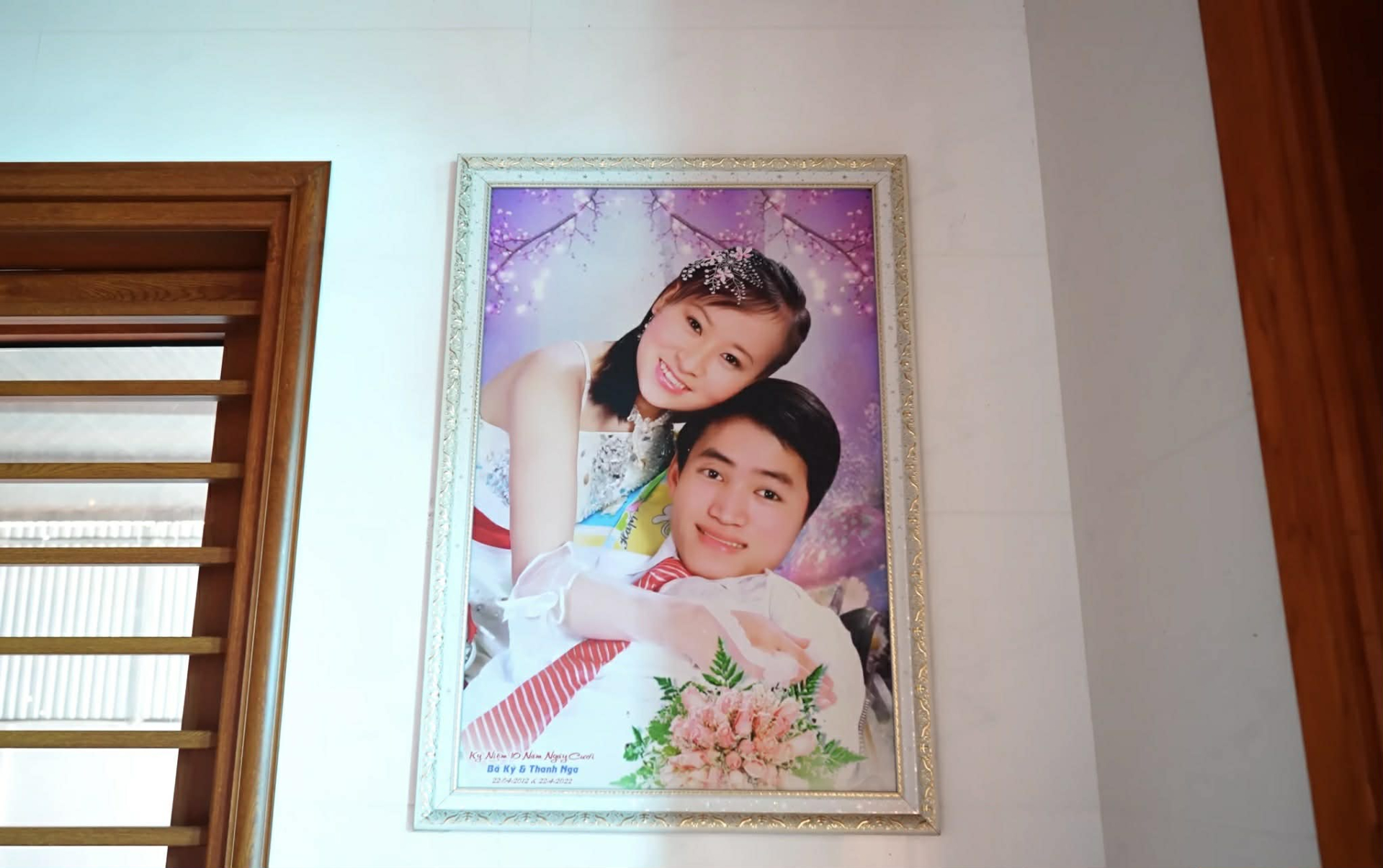 Anh Kỳ và chị Nga kết hôn đến nay đã được 14 năm.