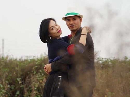 Vợ chồng Xuân Bắc.