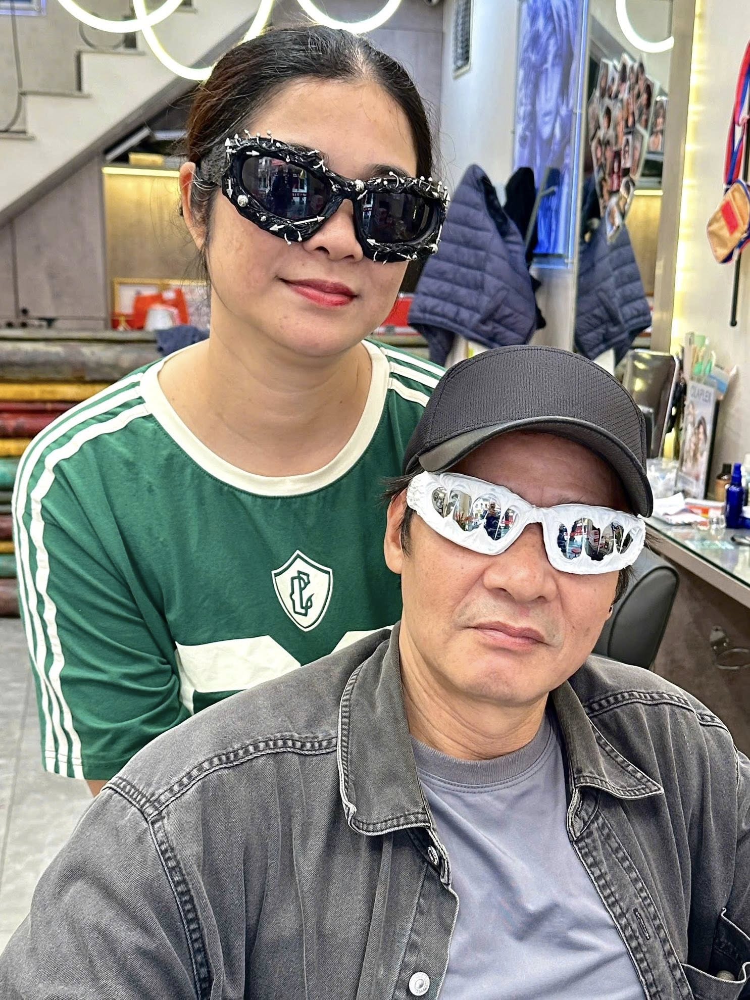 Vợ chồng Võ Hoài Nam hiện tại.