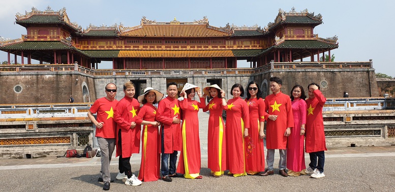 Nhiều du khách đến TP Huế du lịch dịp Tết Nguyên đán 2026. Ảnh: VGP