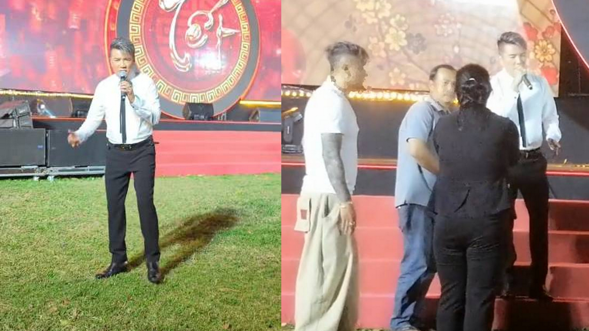 Đàm Vĩnh Hưng thân thiện khi giao lưu, chụp ảnh với khán giả.