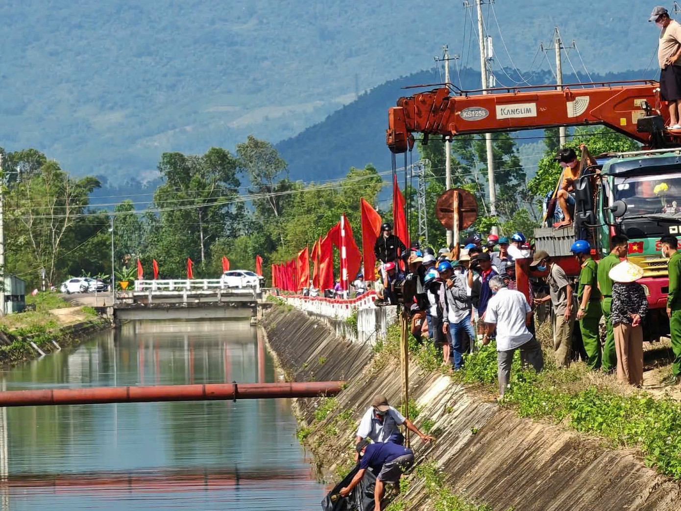 Hiện trường nơi xảy ra sự việc. (Ảnh: Tiền Phong)