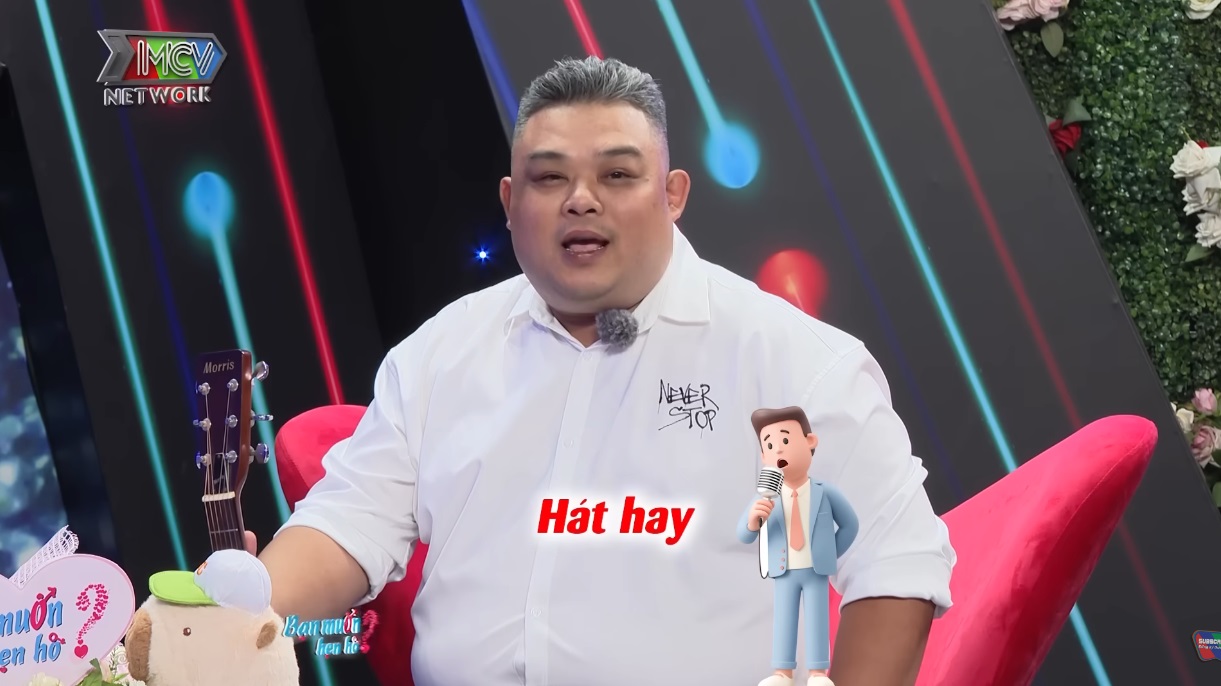 Anh Quang Minh tự tin chia sẻ về ưu điểm của mình. (Ảnh chụp màn hình)