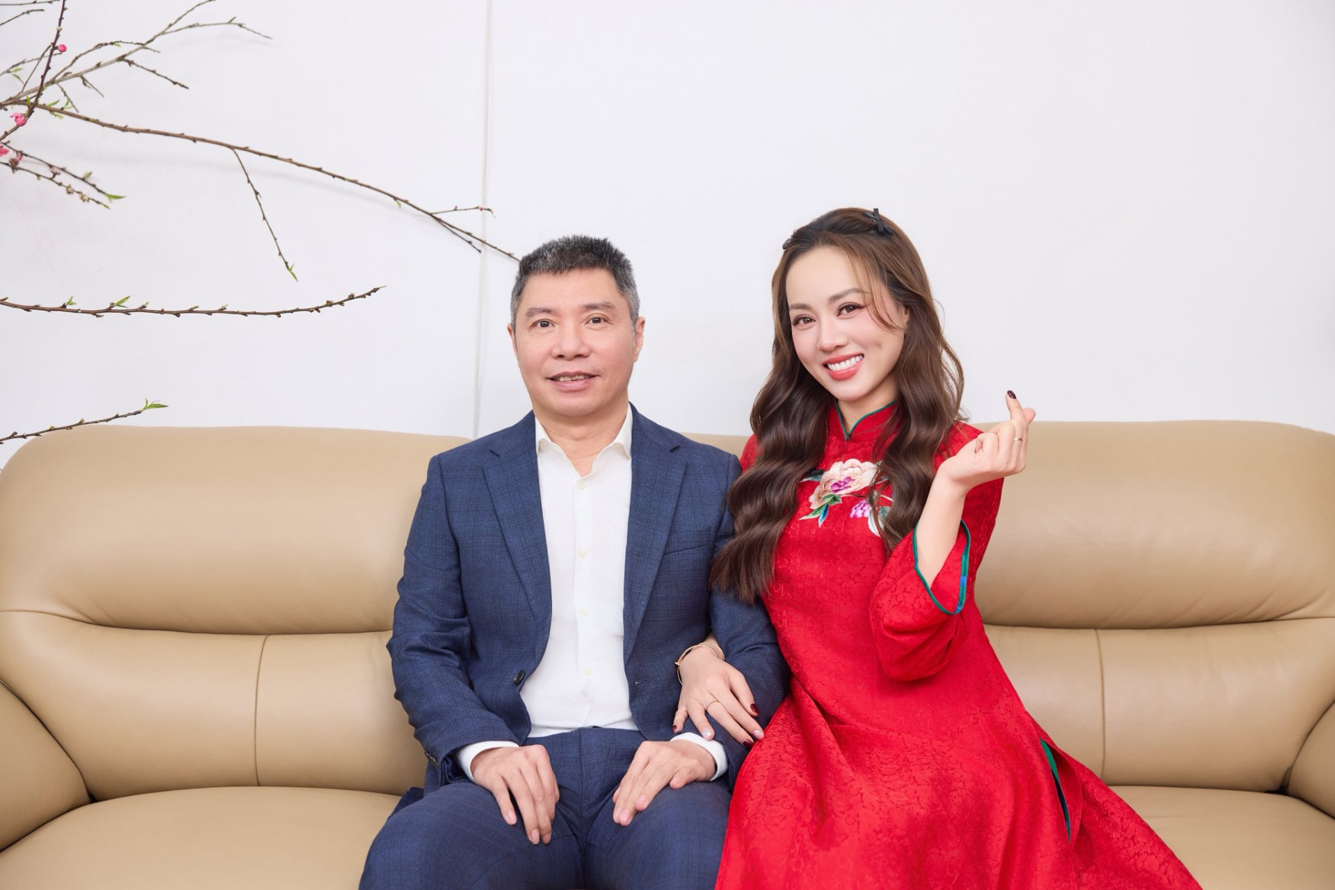 Vợ chồng NSND Công Lý.