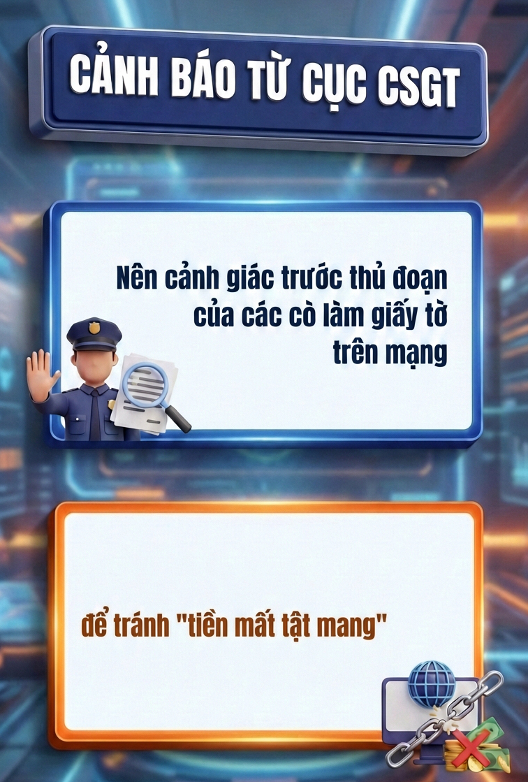 Cục CSGT cảnh báo nóng liên quan đến Giấy phép lái xe