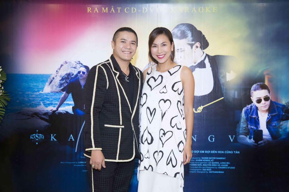 Ca sĩ Khánh Ngọc đăng ảnh chụp cùng Kasim Hoàng Vũ.