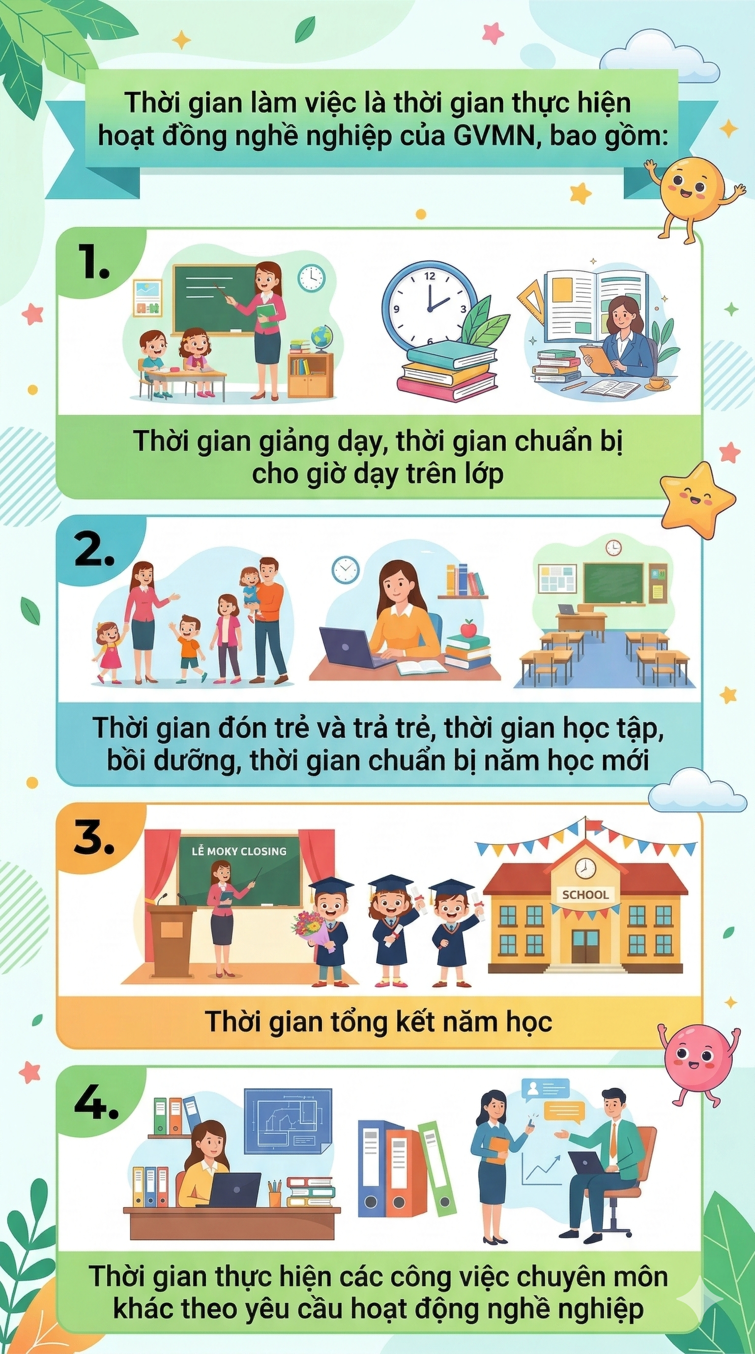 Chính thức công bố quy định mới nhất dành cho giáo viên mầm non