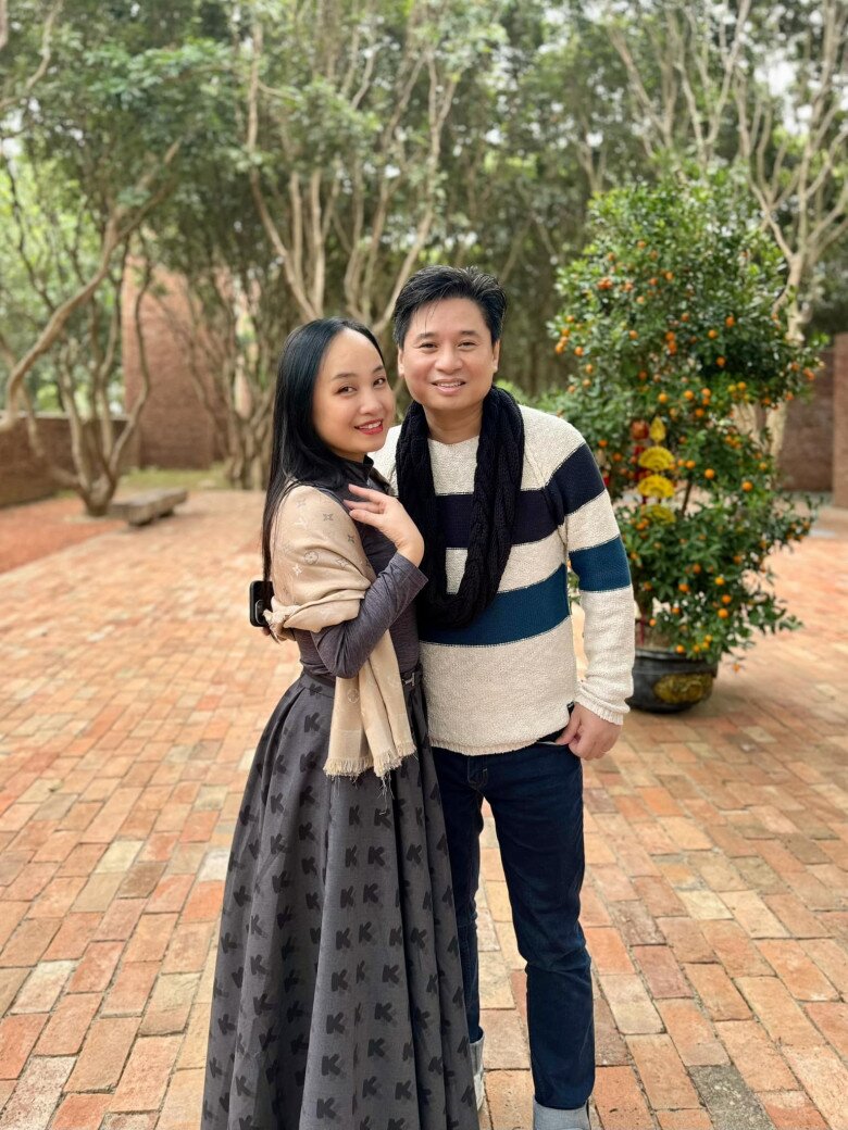 Vợ chồng Tấn Minh - Thu Huyền.