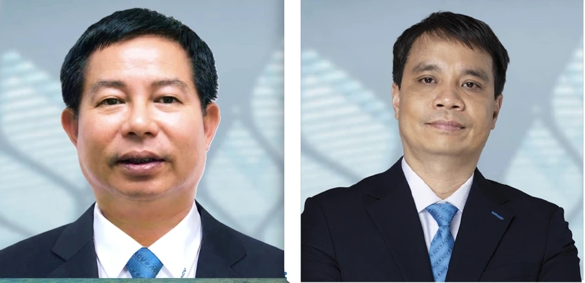 Ông Nguyễn Tiến Việt (bên trái) và ông Vũ Thế Phiệt - Ảnh: ACV