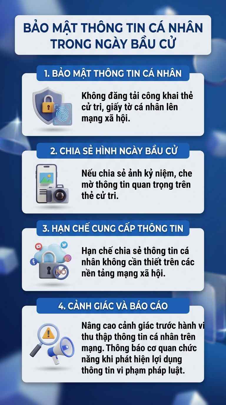 Cảnh báo tất cả người dân đi bầu cử