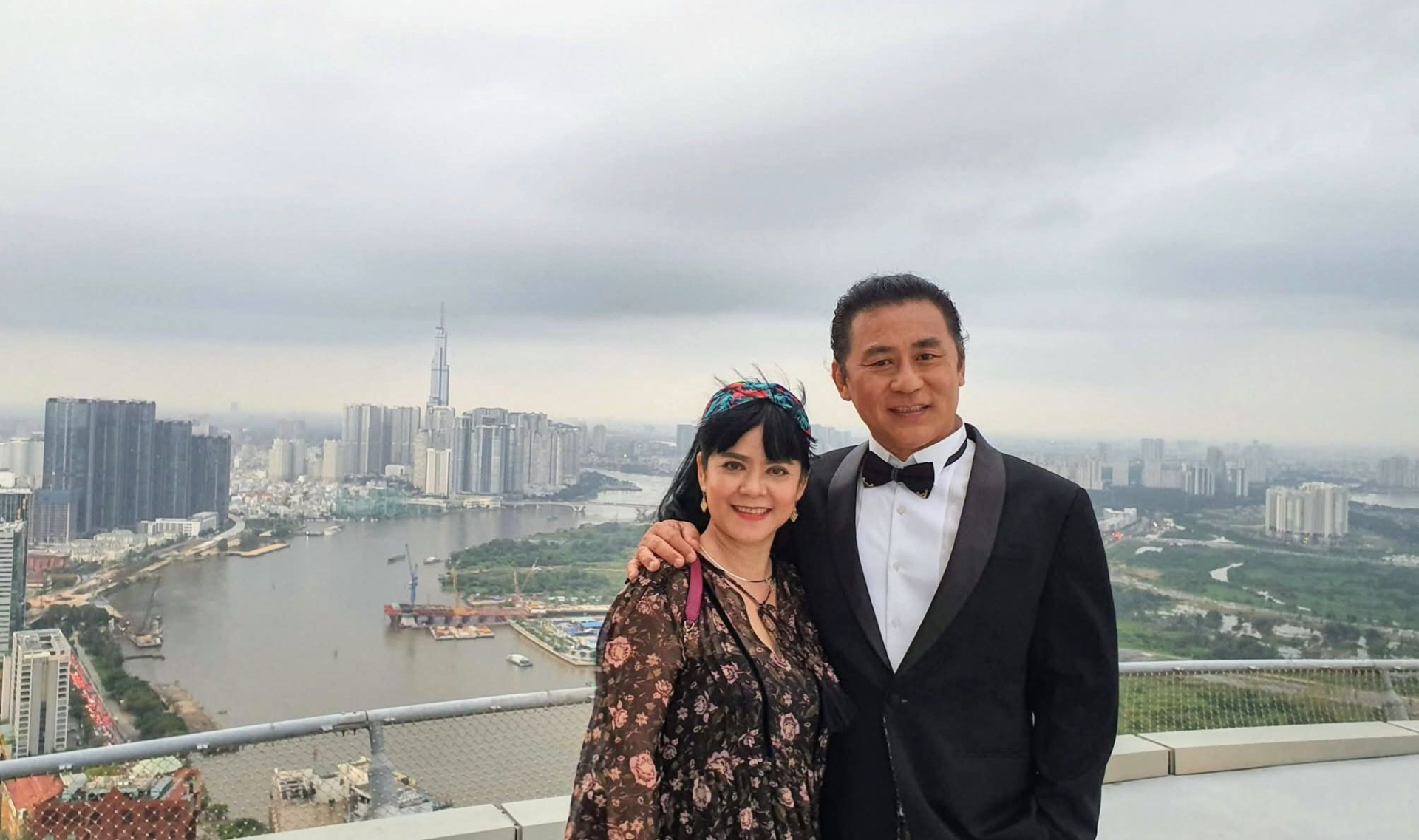 NSND Tạ Minh Tâm và bà xã - diễn viên kịch Bạch Vân