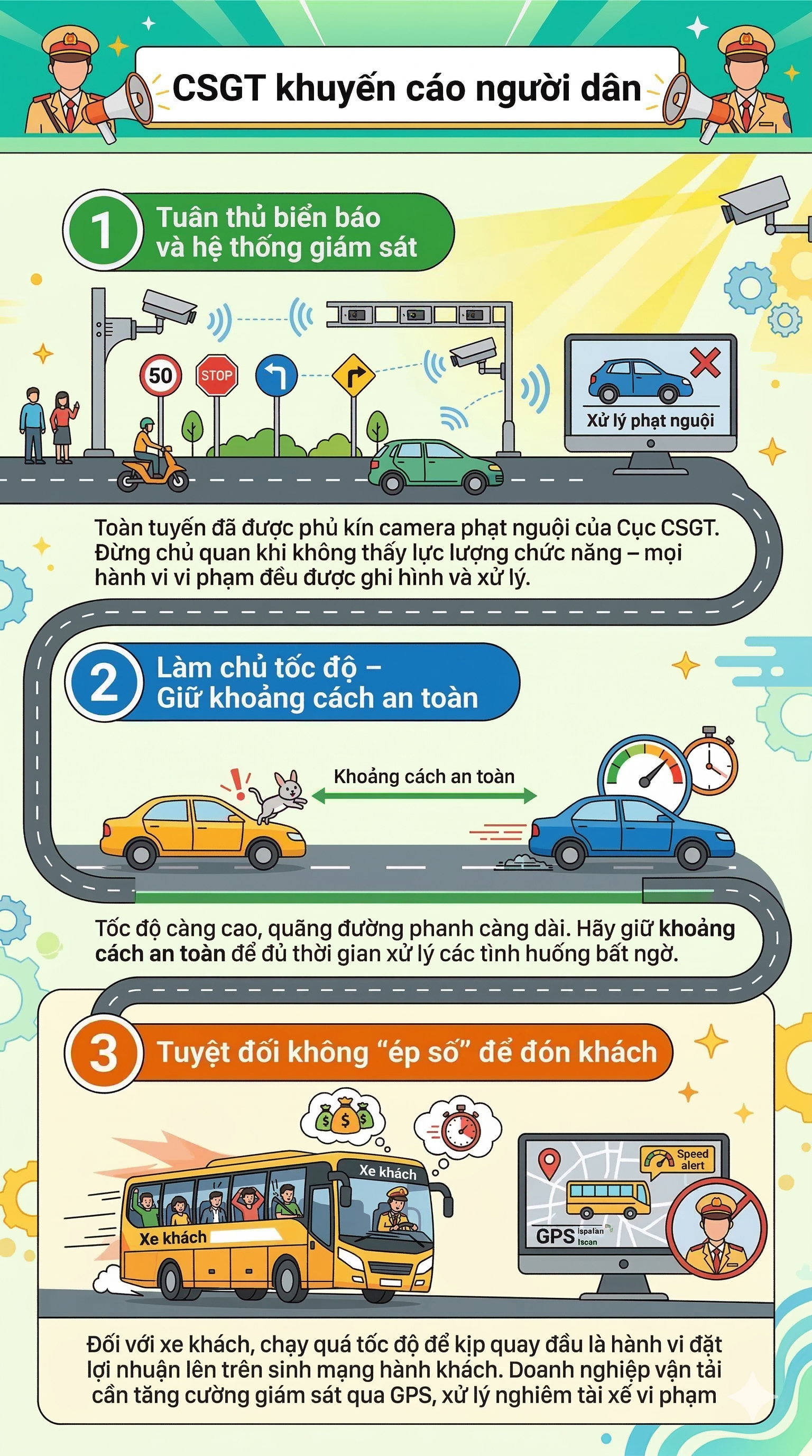 Toàn tuyến đường này đã phủ kín camera phạt nguội của Cục CSGT, mọi vi phạm đều bị ghi hình