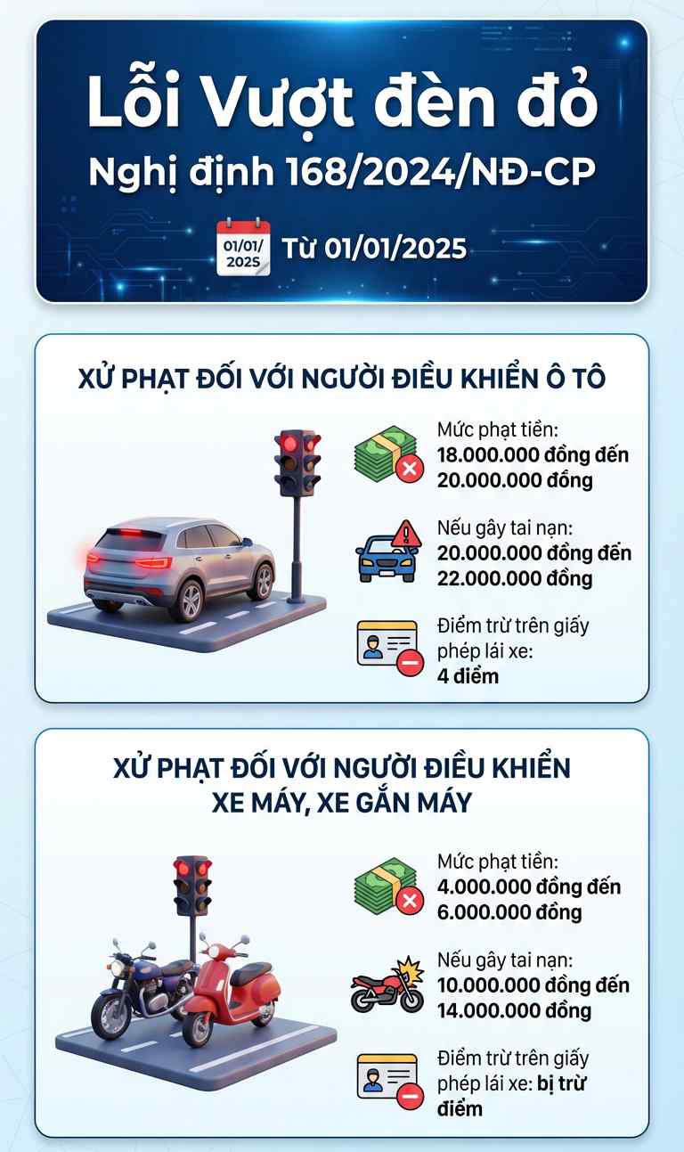 Danh sách phạt nguội mới nhất, 330 chủ xe máy, ô tô nhanh chóng nộp phạt theo Nghị định 168