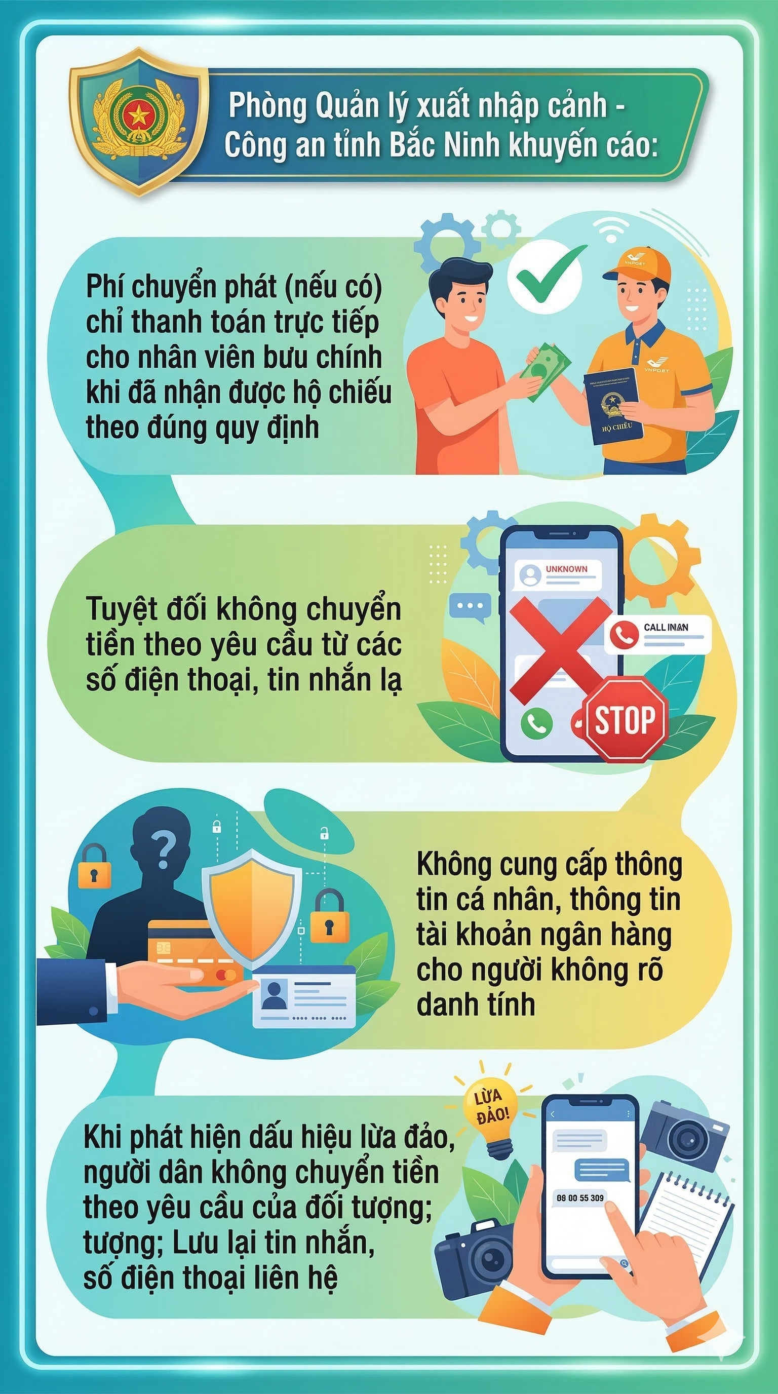 Xuất hiện thủ đoạn lừa đảo mới, người vừa làm hộ chiếu đặc biệt chú ý