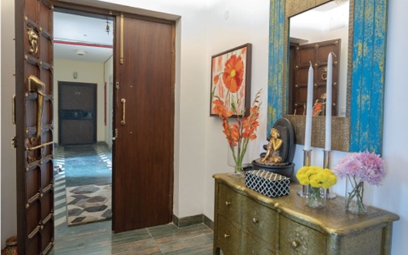 Một trong những điều thường được nhắc đến là không nên để phòng tắm nằm ngay vị trí nhìn thấy khi vừa mở cửa. (Ảnh: Sohu)