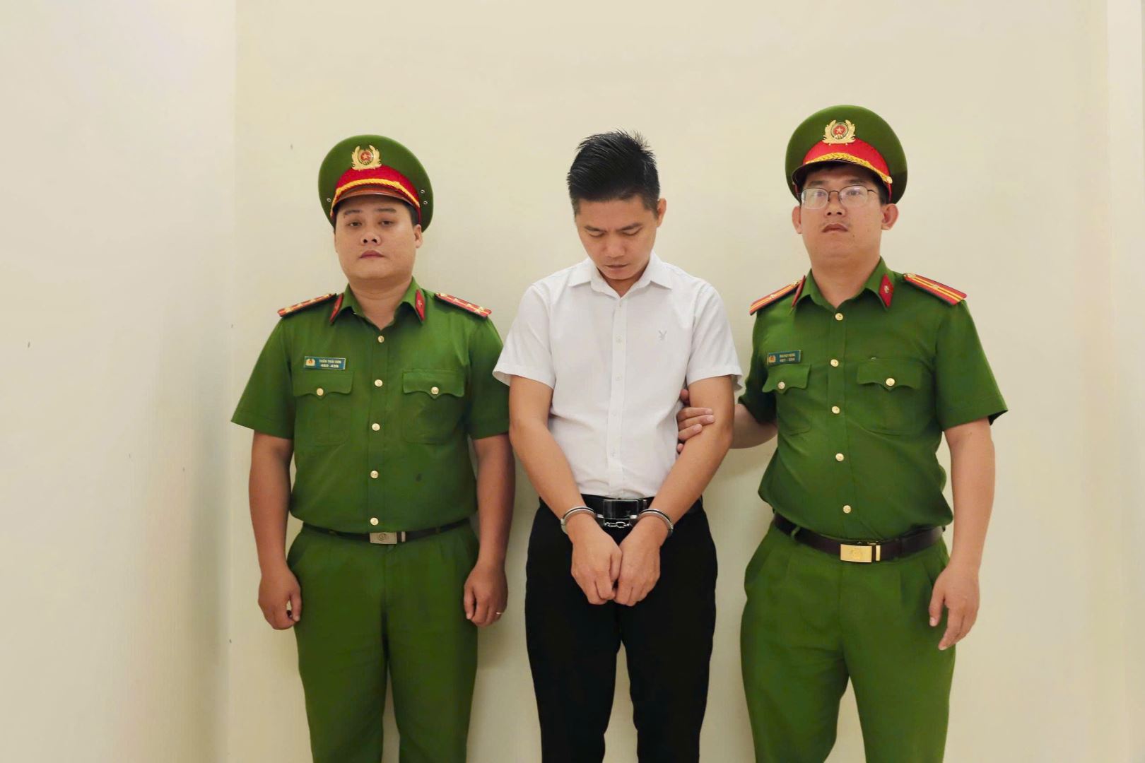 Bị can Zhang Senlin (Ảnh: Công an Khánh Hoà).