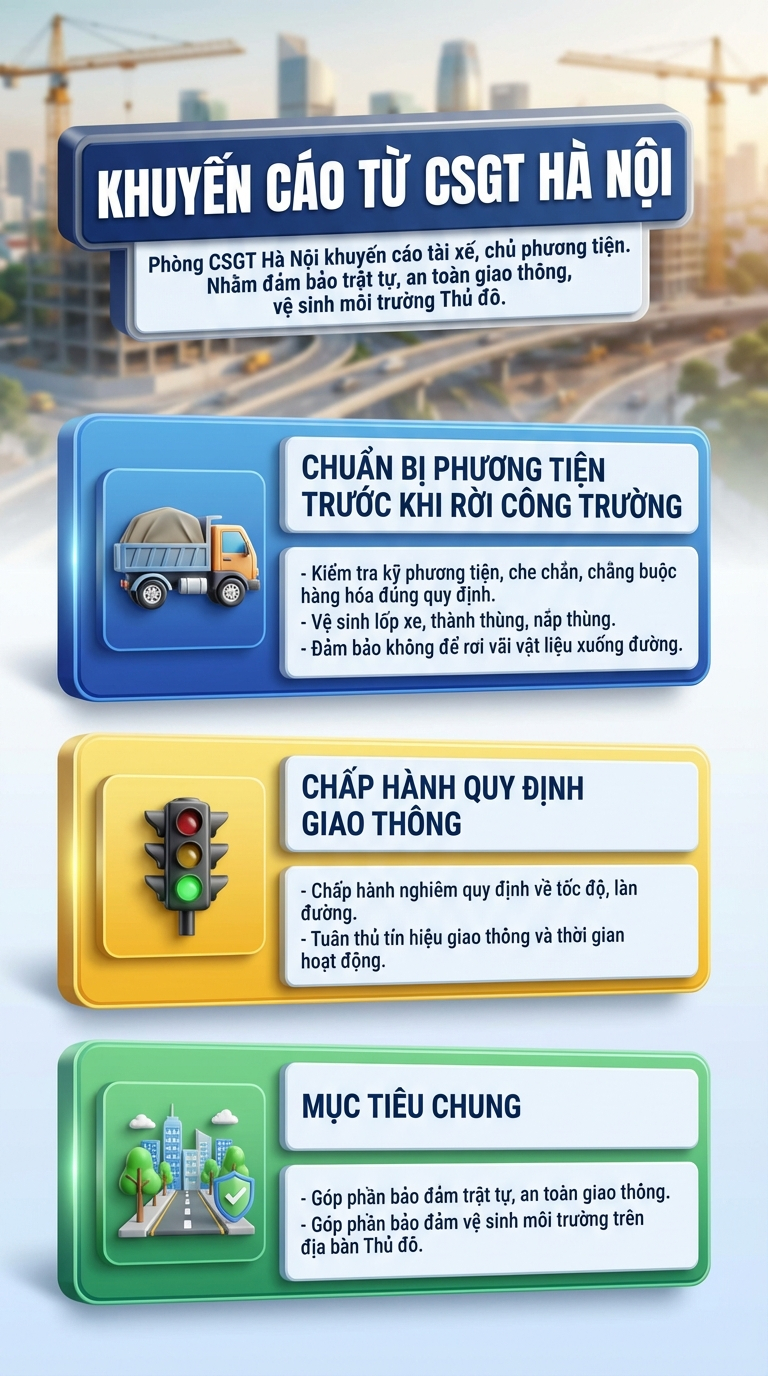 Từ vụ hàng loạt xe máy đột nhiên ngã ra đường: Gần 80 tài xế xe tải bị xử lý 