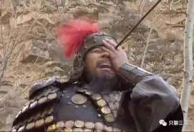 Một trong những chi tiết nổi tiếng nhất về Hạ Hầu Đôn là việc bị bắn trúng mắt trên chiến trường, sau đó tự rút mũi tên và nuốt con mắt của mình. (Ảnh: Sohu)