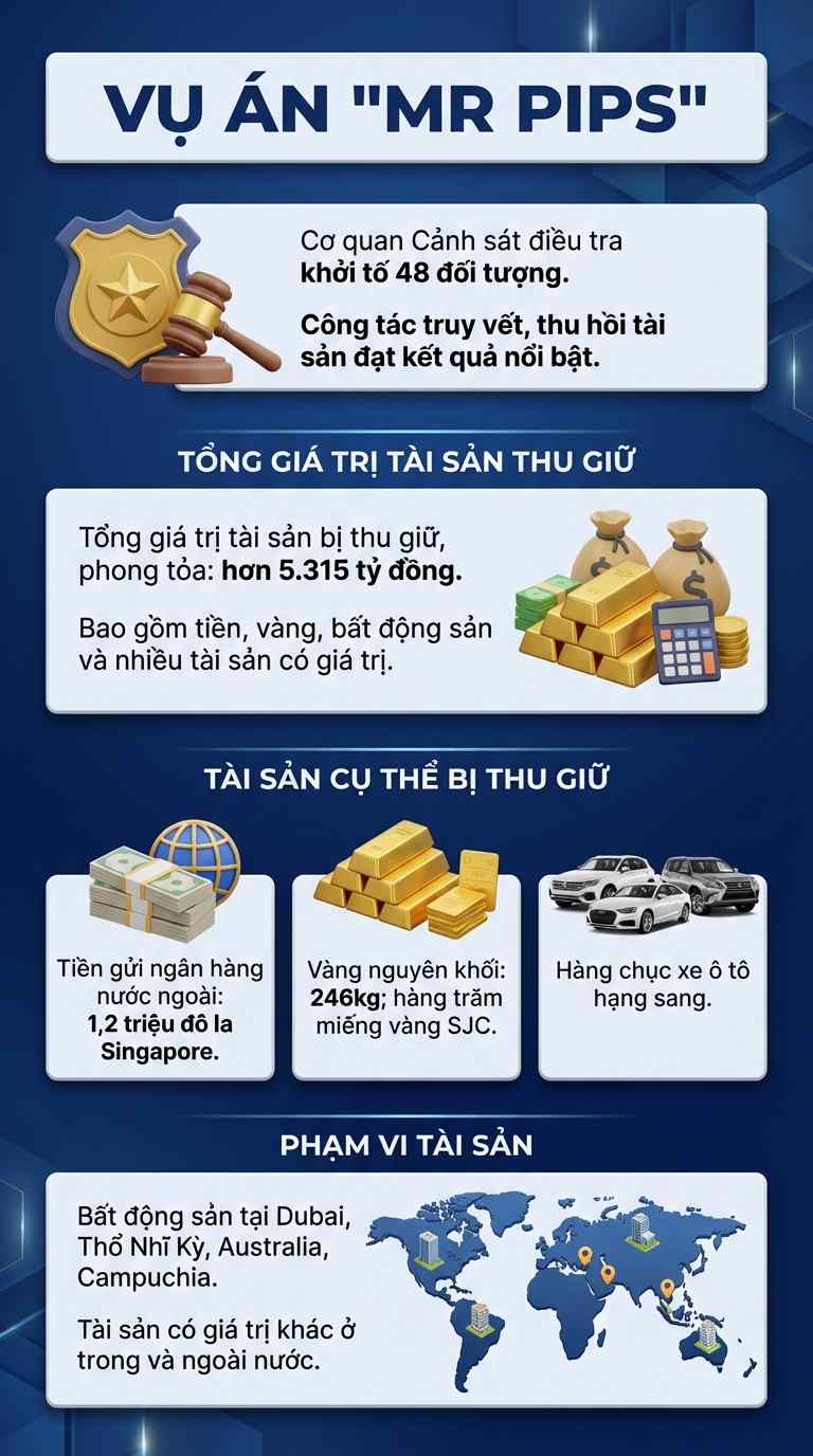 Thủ đoạn che giấu 2 siêu căn hộ chung cao cấp 266 tỷ đồng cạnh Hồ Gươm của trùm lừa đảo Mr. Pips