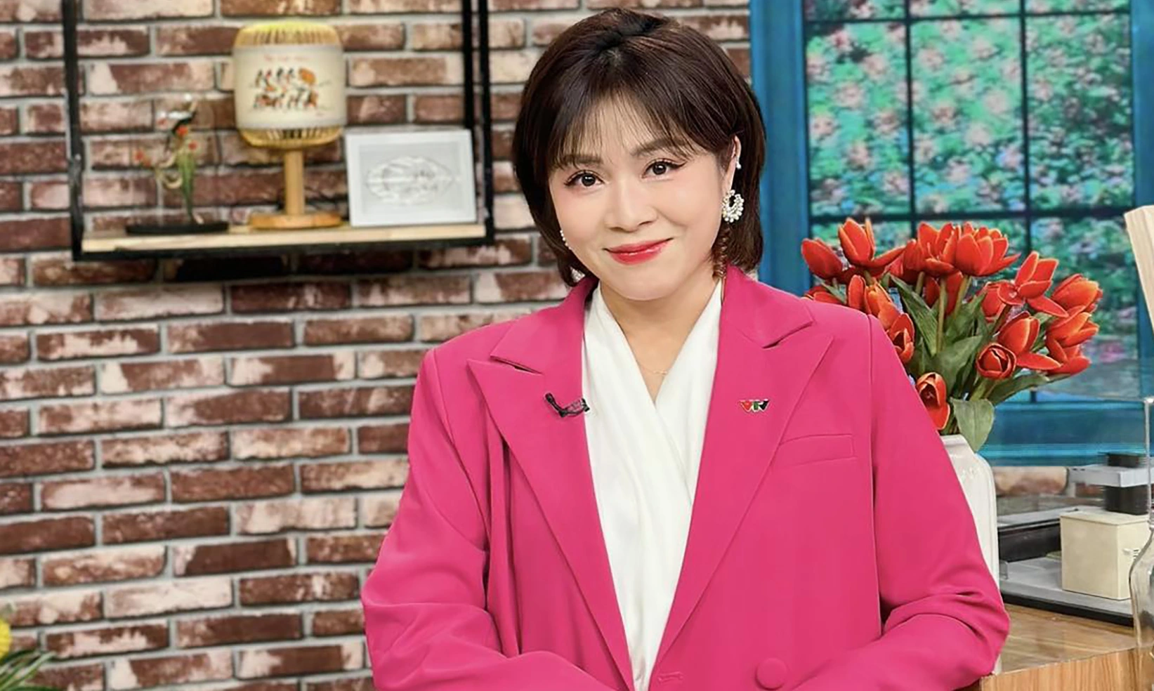 MC Hoàng Linh là gương mặt quen thuộc trên màn ảnh VTV